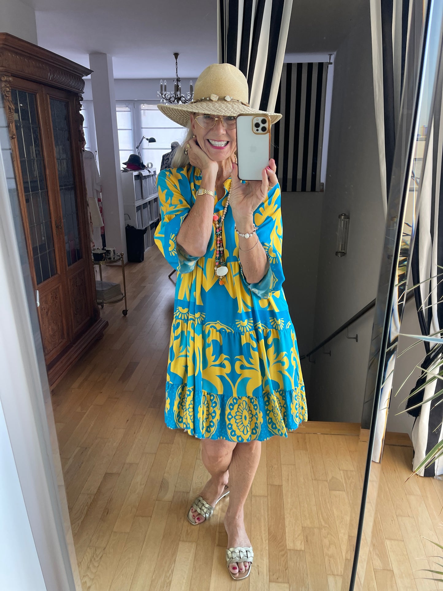 Kleid FALKO 59,90 statt €89,90; was für eine tolle Farbkombination!!!