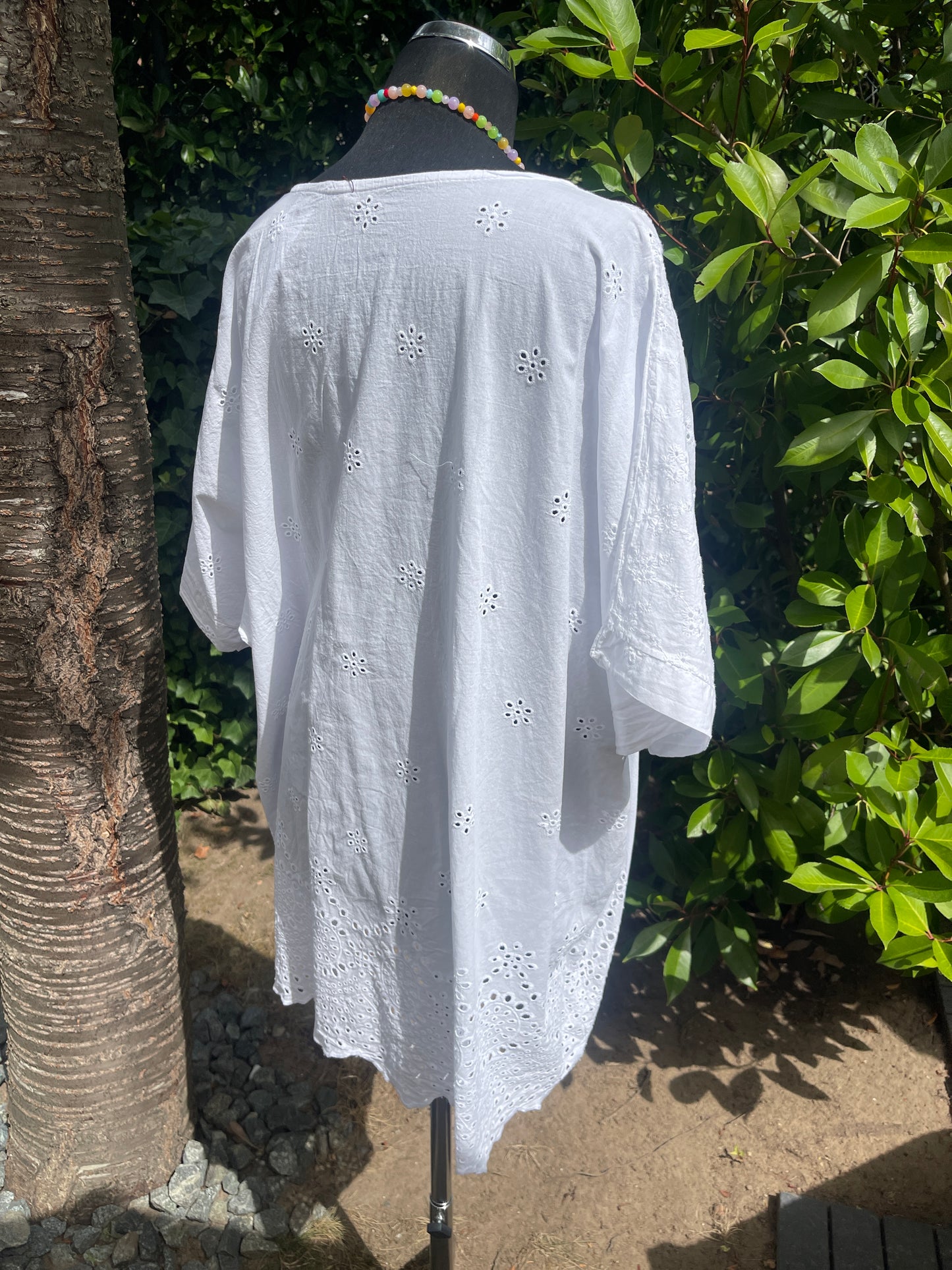Tunika BLANKO white €59,90 statt €89,90; auch Kundinnen mit Genussgröße lieben modischen Style!!