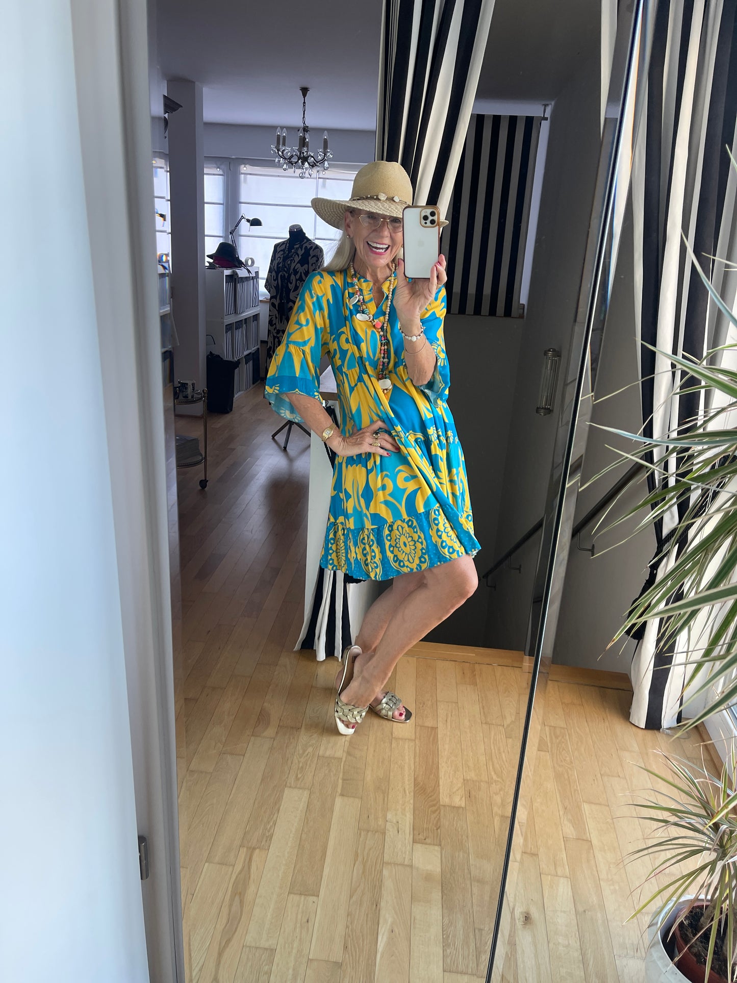 Kleid FALKO 59,90 statt €89,90; was für eine tolle Farbkombination!!!