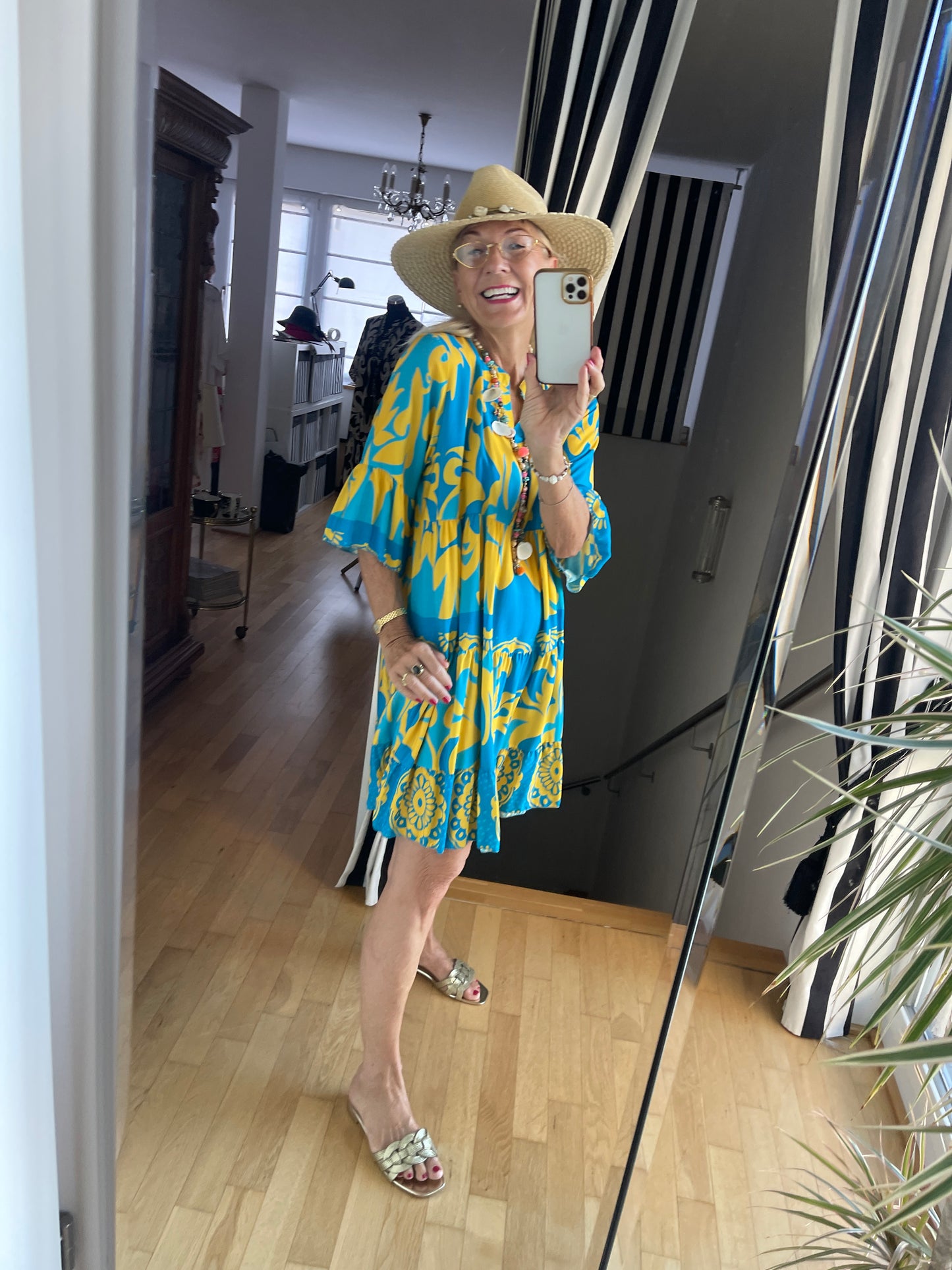 Kleid FALKO 59,90 statt €89,90; was für eine tolle Farbkombination!!!