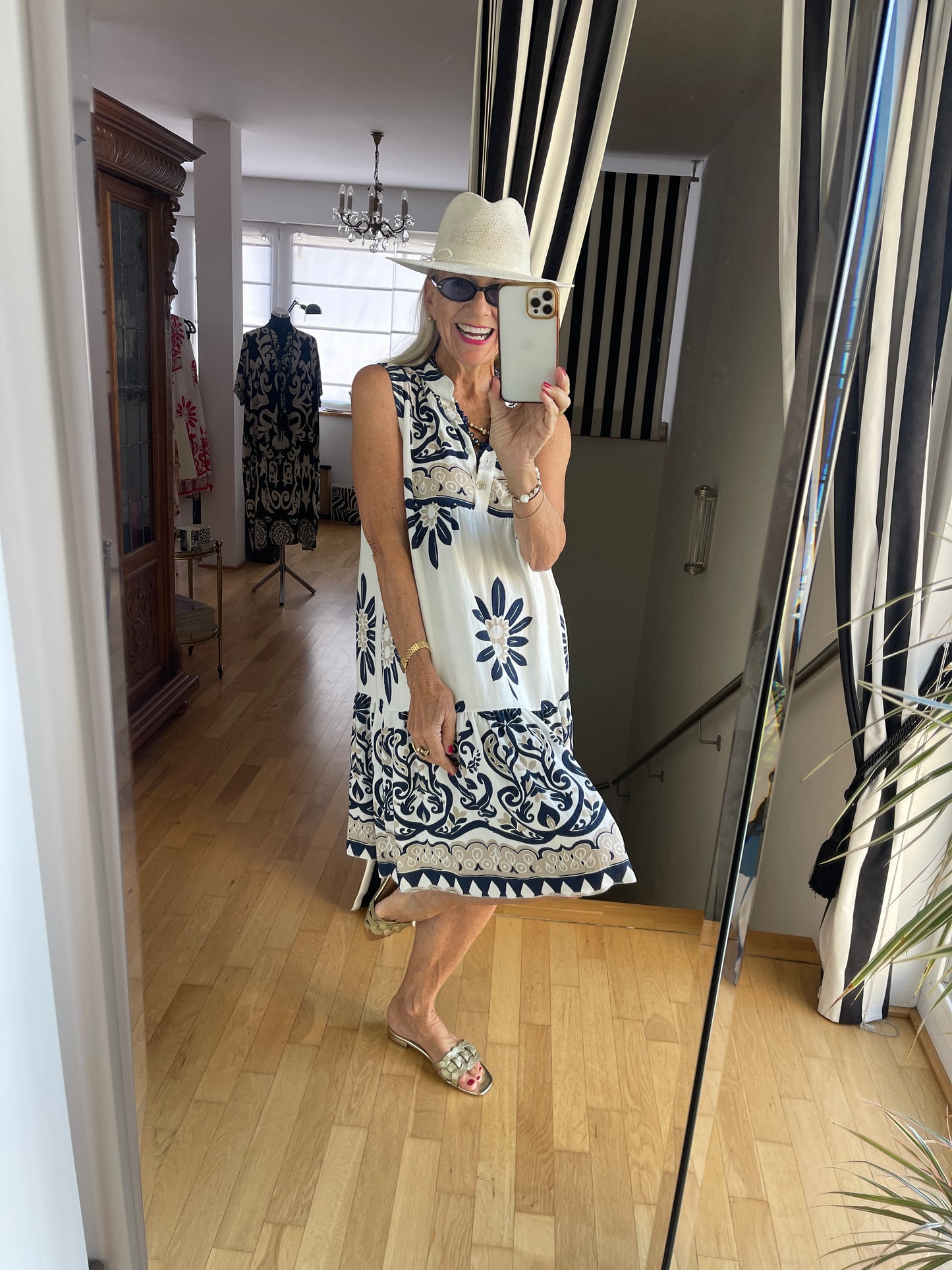Kleid JONTE blue €49,90 statt €79,90… ein luftiger, sommerlicher Allrounder ☀️