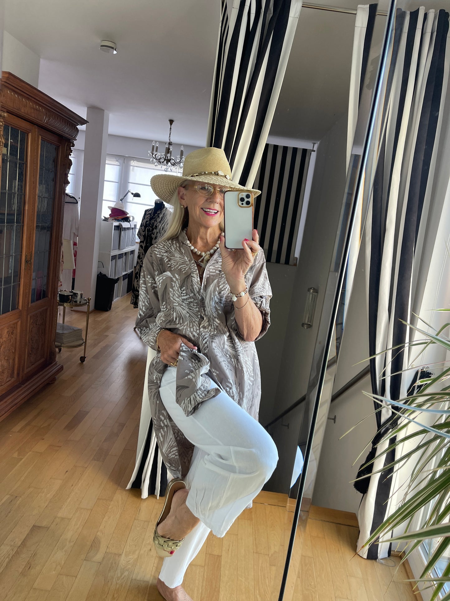 Tunika KARLI taupe; €49,90 statt €79,90 so edel uns so herrlich vielseitig