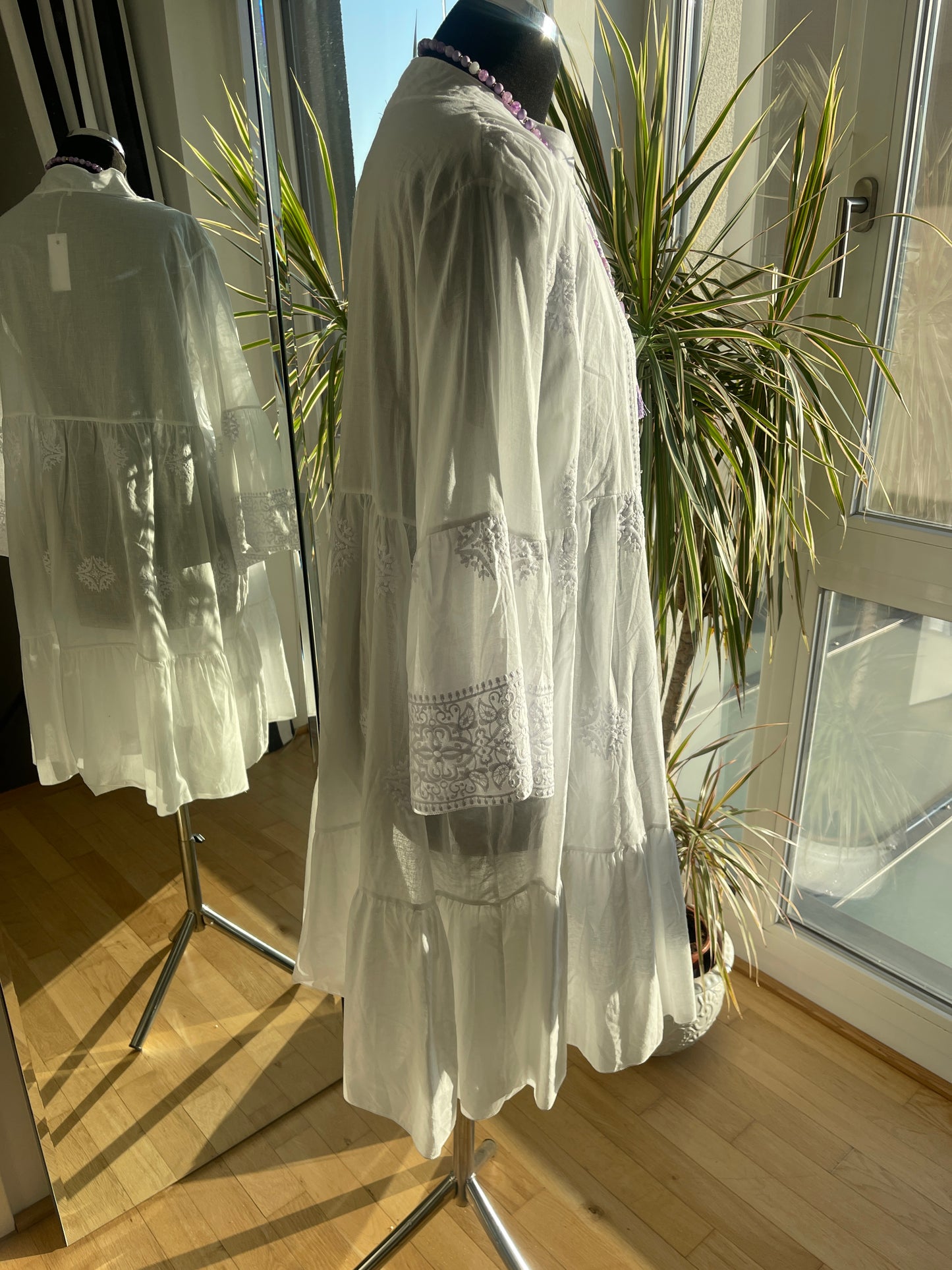 Kleid/Tunika BRAVO €59,90 statt €89,90; duftiger weißer Sommertraum