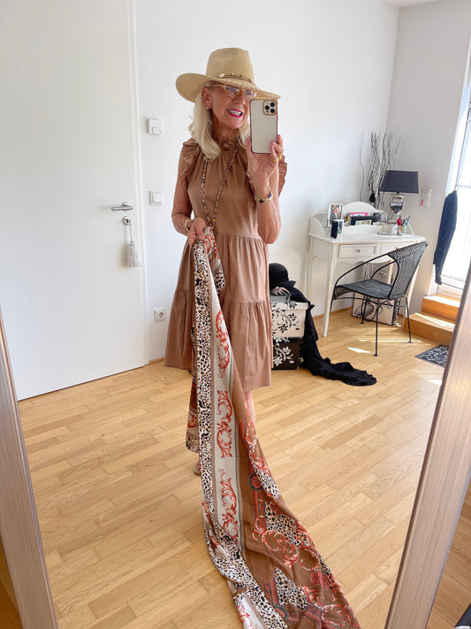 Kleid TARA cognac; jetzt €59,90 statt €89,90 statt €89,90 im Super Summer Sale