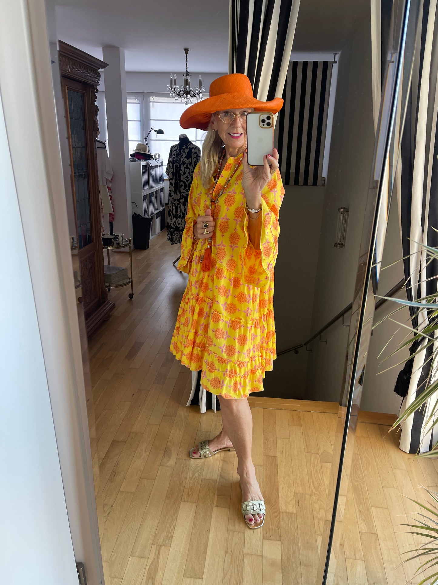 Tunika RICHY orange/yellow €59,90 statt €99,90 … so strahlend wie der Sonnenschein