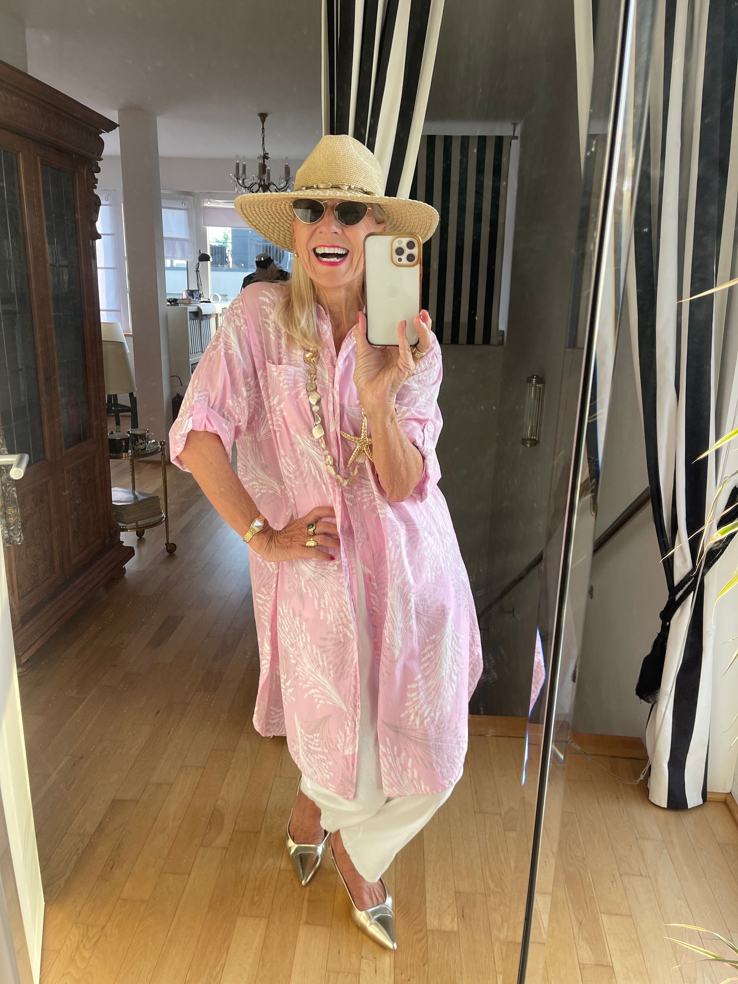 Tunika KARLI rose €49,90 statt €79,90; sooo schön lässig, sooo schön edel und sportiv, perfekt auch für große Größen