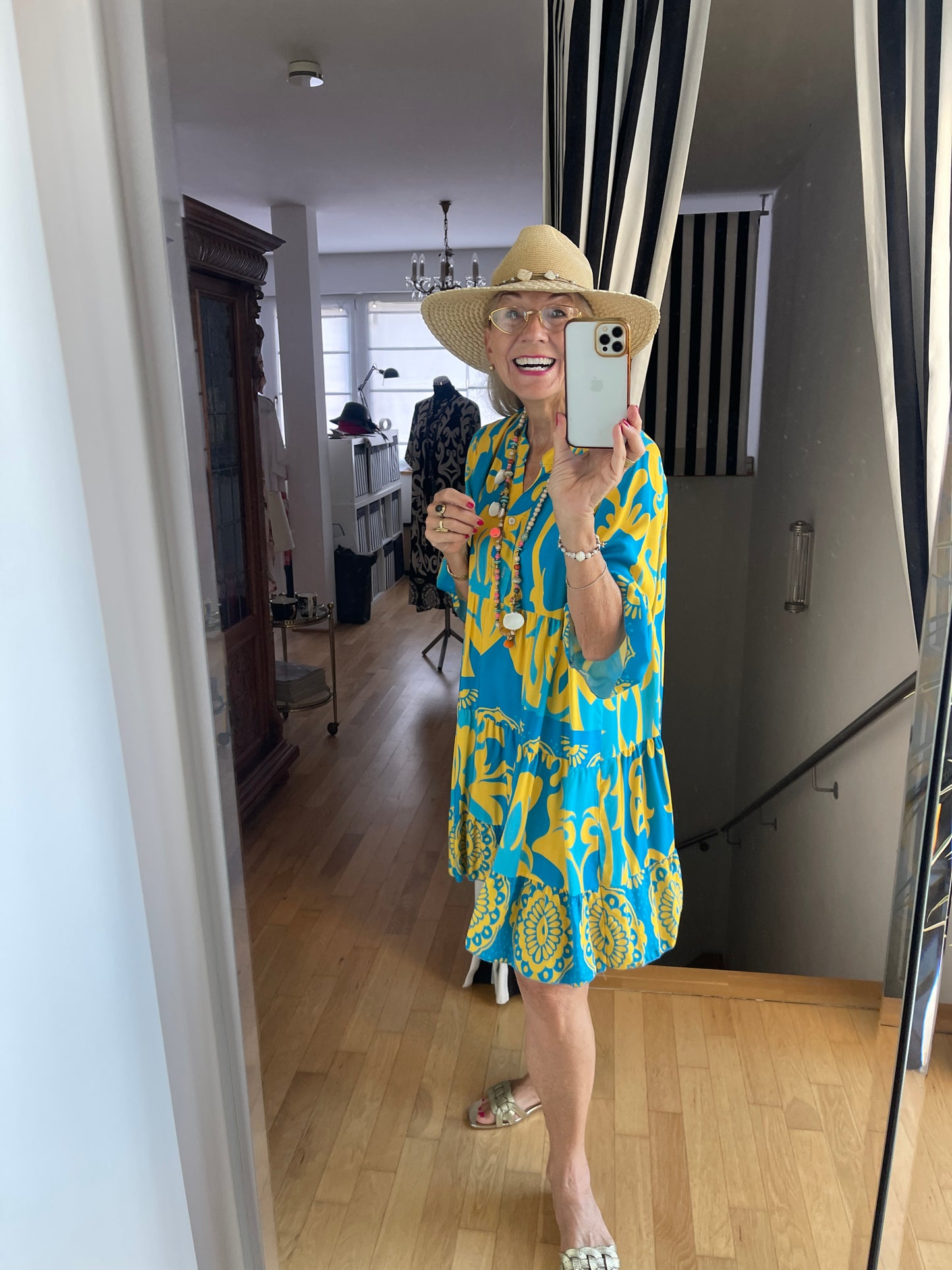 Kleid FALKO 59,90 statt €89,90; was für eine tolle Farbkombination!!!