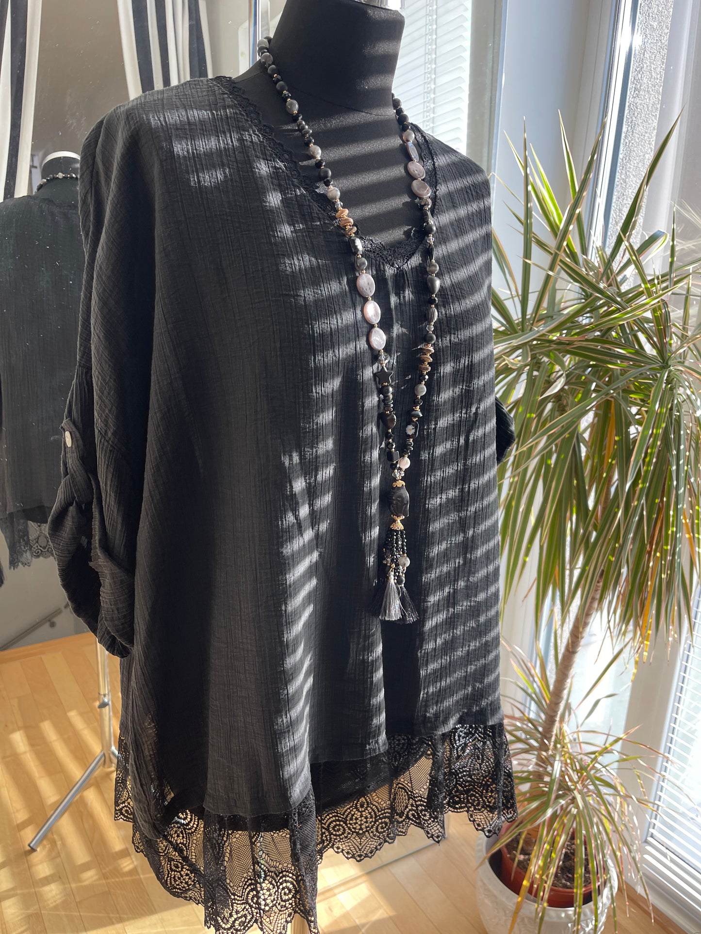 Tunika HELEN black; im Outlet €39,90 statt €69,90 .. so herrlich luftig