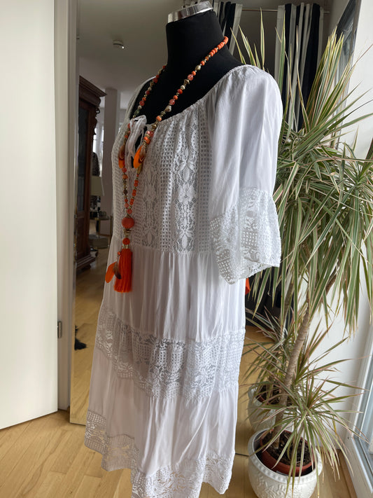 Kleid LEYLA white €79,90 jetzt €49,90… sommerlich luftig und herrlich unkompliziert
