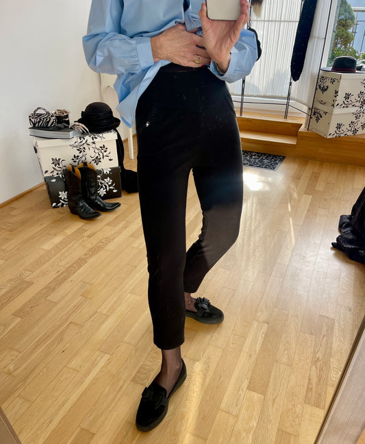 Hose VOYAGE black, Gr. 7XL €69,90; perfekt sitzende und super edle Stretchhose für alle Gelegenheiten