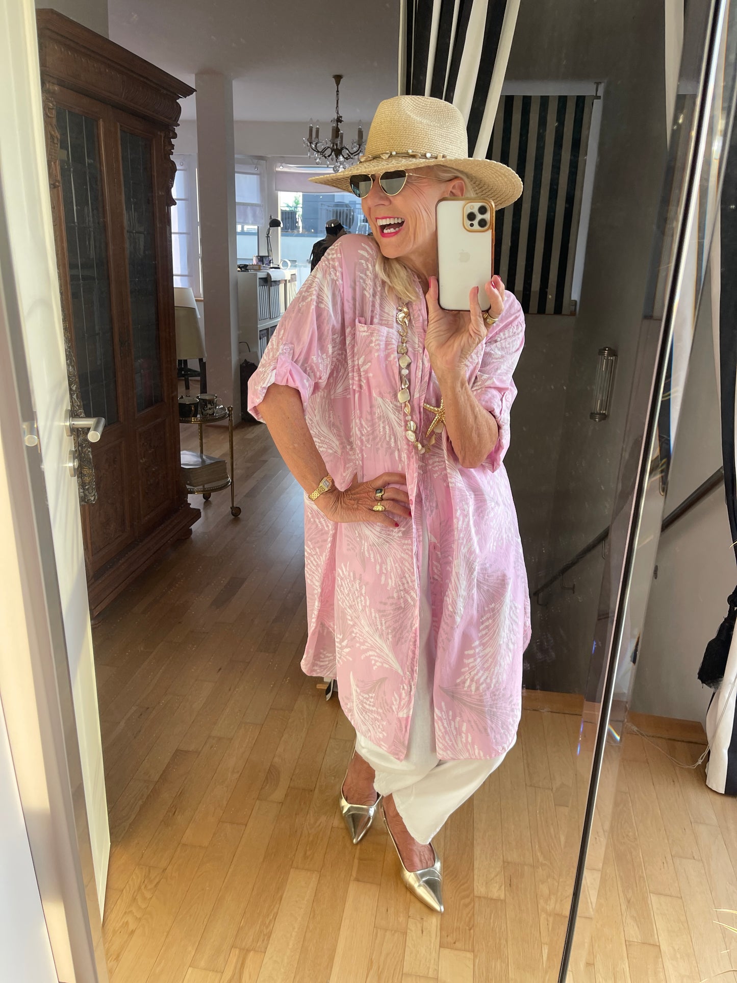 Tunika KARLI rose €49,90 statt €79,90; sooo schön lässig, sooo schön edel und sportiv, perfekt auch für große Größen