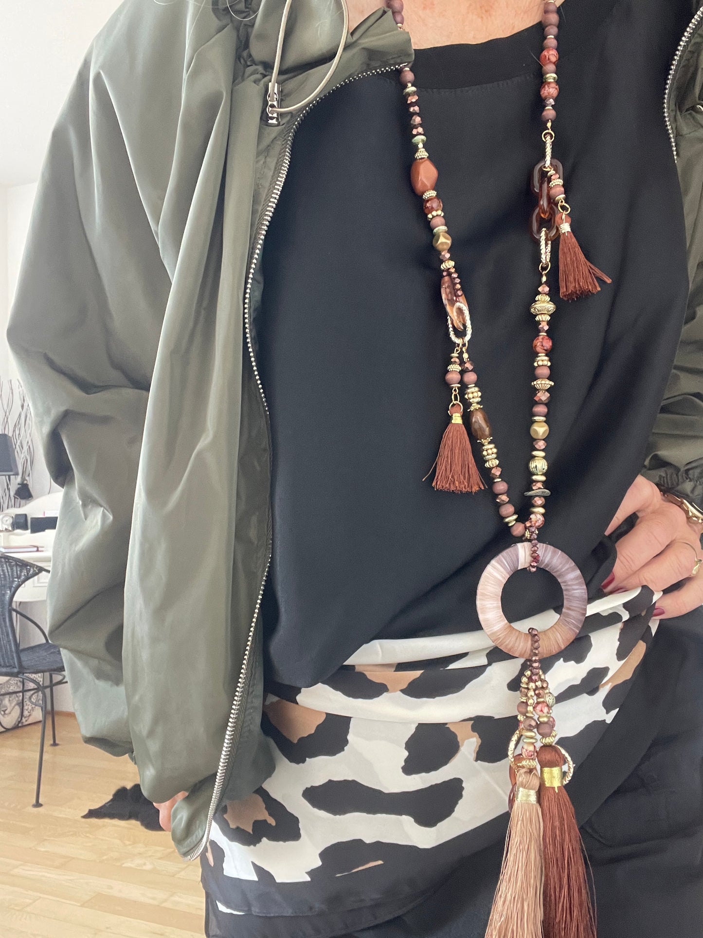 Kette TAMIN €49,90; stylische Longkette!! Peppt jedes schlichte Outfit auf