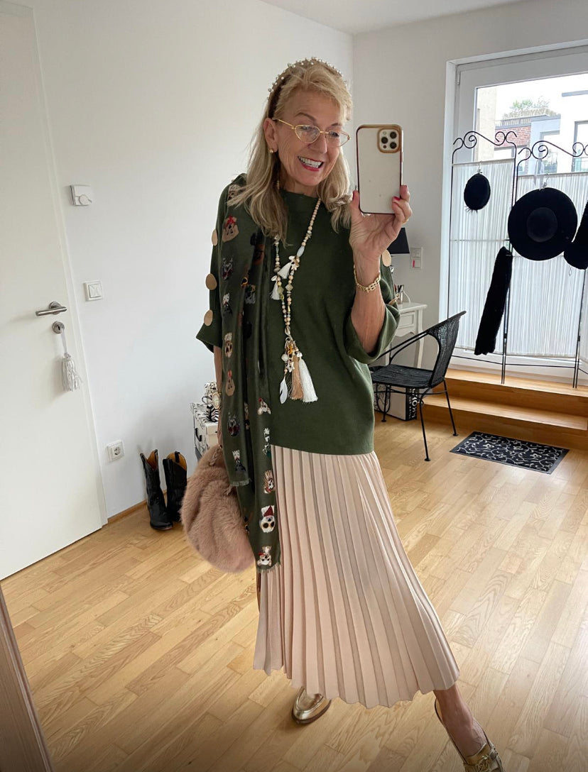 Kette BELEZA beige; ein tolles Accessoire!  „IM BLACK-FRIDAY OUTLET“ nur €29,90 statt €49,90