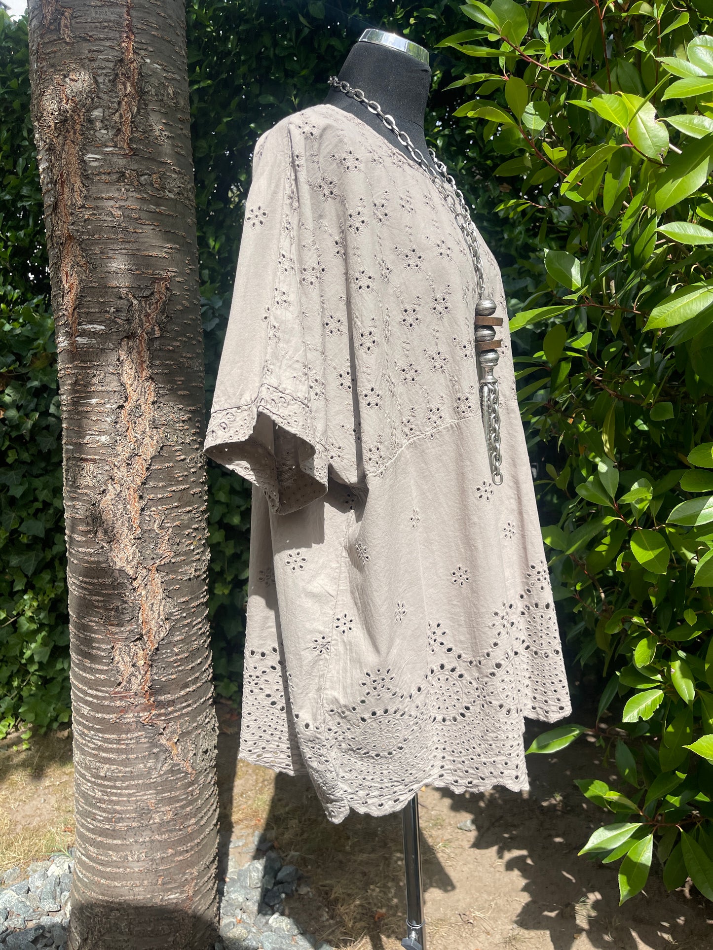 Tunika BLANKO taupe €59,90 statt €89,90; auch Genussgrößen haben das Recht sich modisch zu kleiden!!