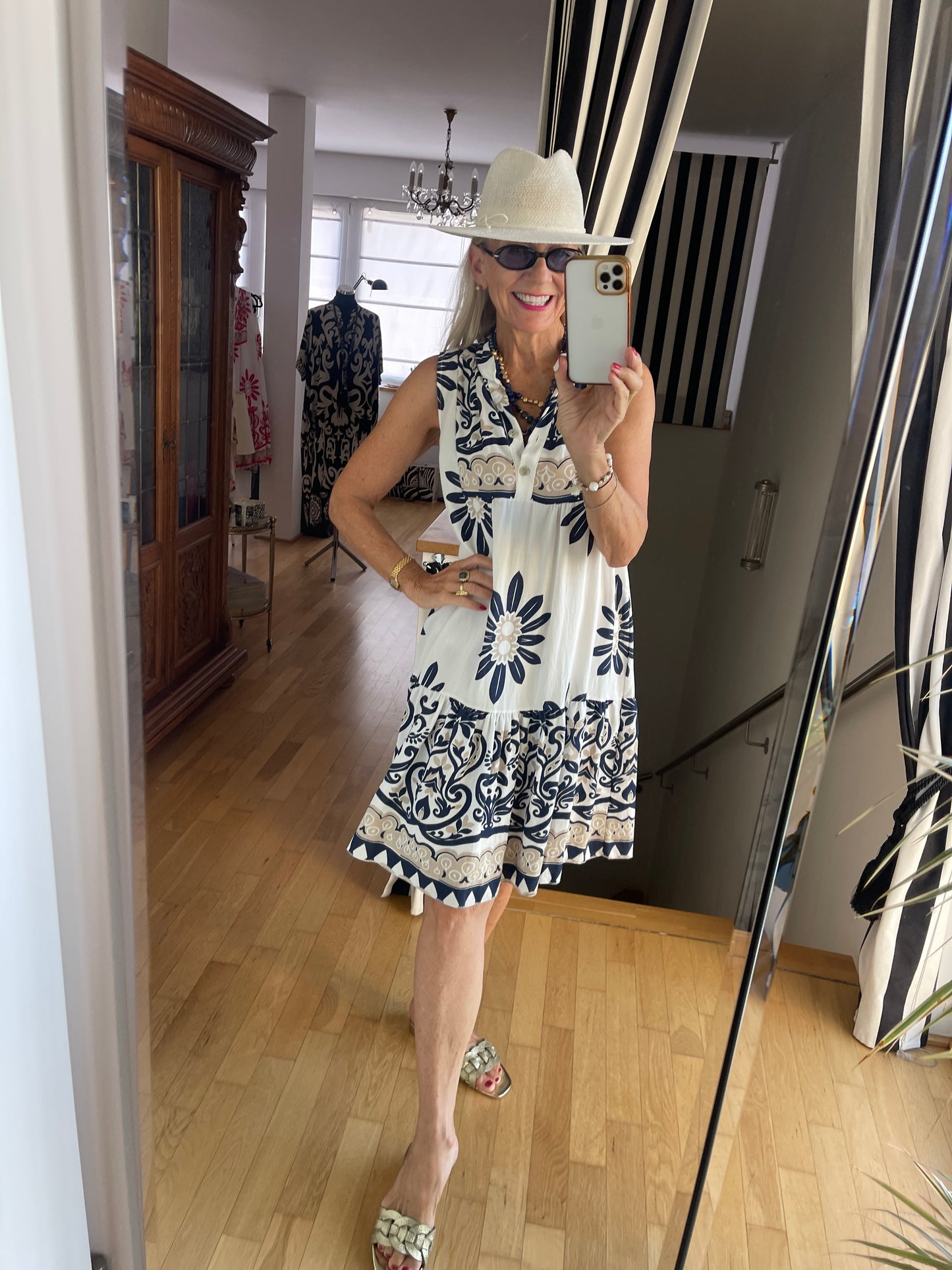 Kleid JONTE blue €49,90 statt €79,90… ein luftiger, sommerlicher Allrounder ☀️