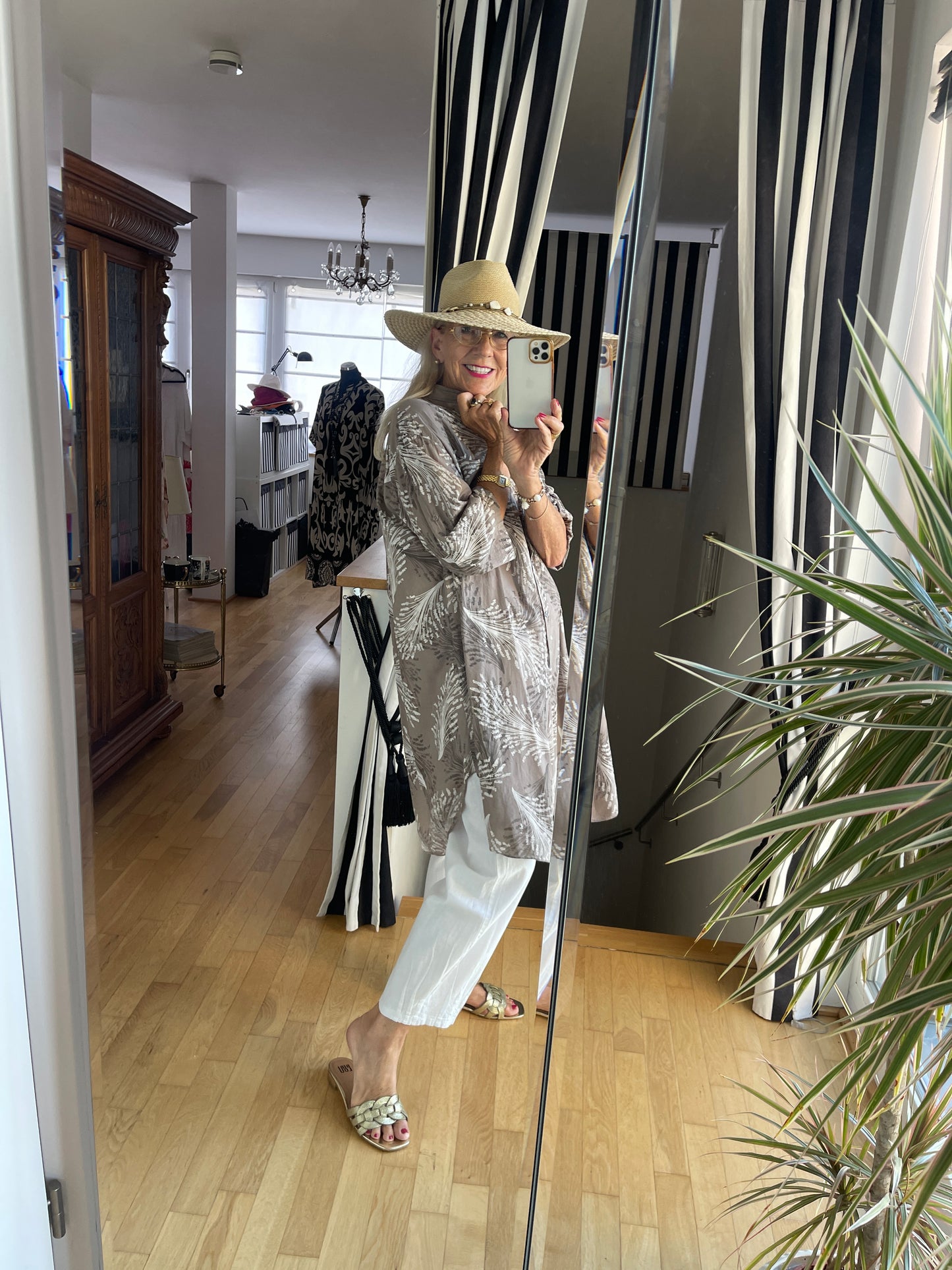 Tunika KARLI taupe; €49,90 statt €79,90 so edel uns so herrlich vielseitig