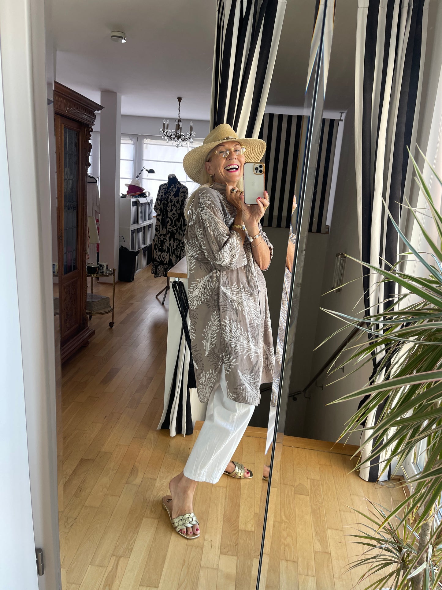 Tunika KARLI taupe; €49,90 statt €79,90 so edel uns so herrlich vielseitig