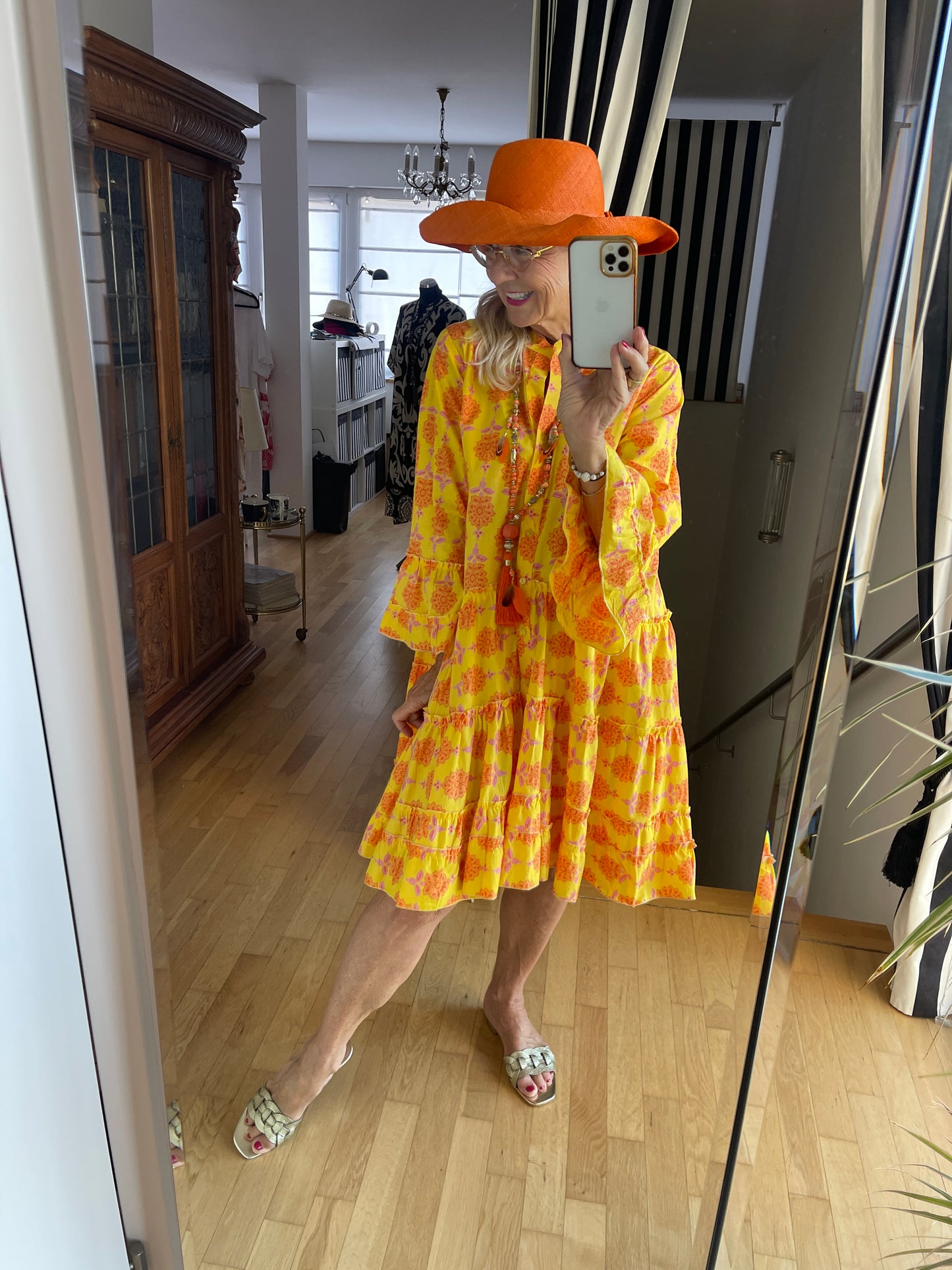 Tunika RICHY orange/yellow €59,90 statt €99,90 … so strahlend wie der Sonnenschein