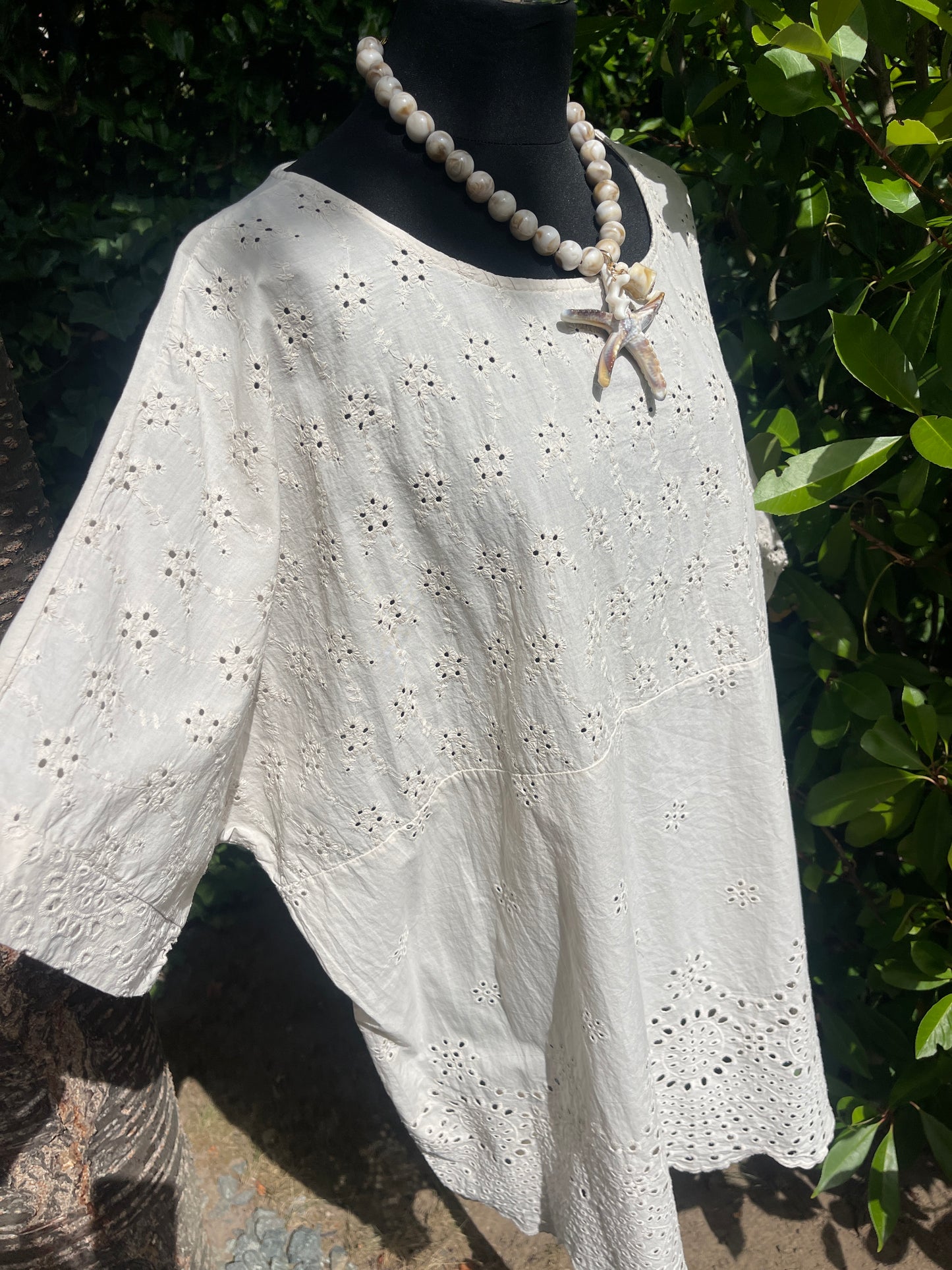 Tunika BLANKO beige €59,90 statt €89,90; auch Genussgrößen möchten super schöne Mode tragen