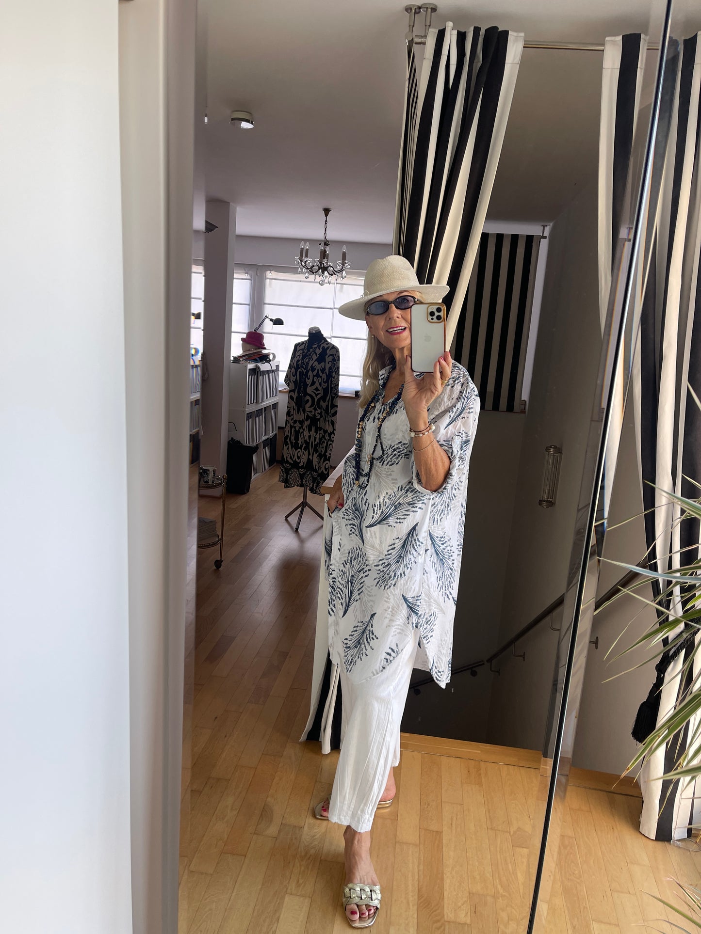 Tunika KARLI white/blue; €49,90 statt €79,90; sooo frisch, sooo sommerlich