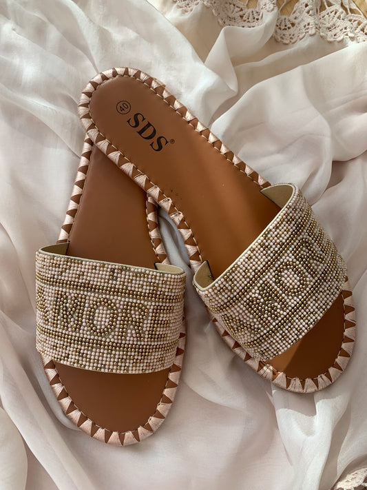 Schuhe AMORE beige Gr.38; jetzt €29,90 statt €49,90 im Super Summer Sale