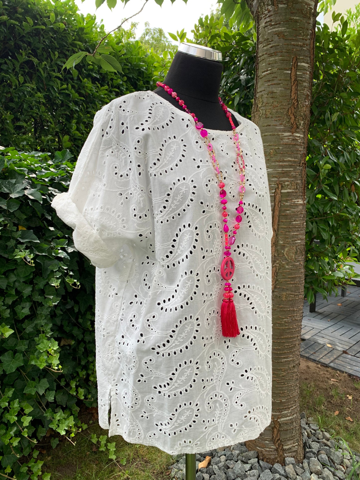 Oberteil BLONDY white; jetzt €39,90 statt 69,90 im Super-Summer-Sale