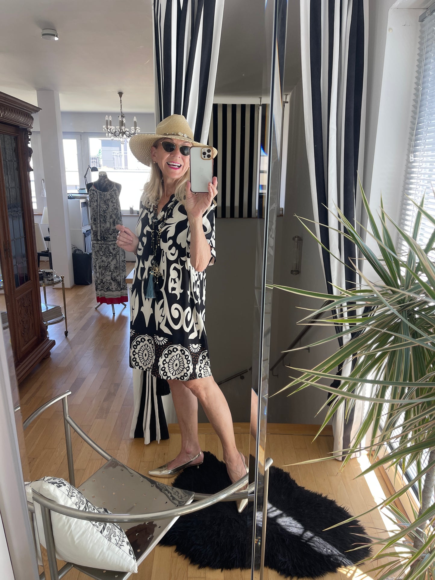 Tunika SULTA €89,90; ob als Longtunika oder als Kleid, das Modell ist einfach genial