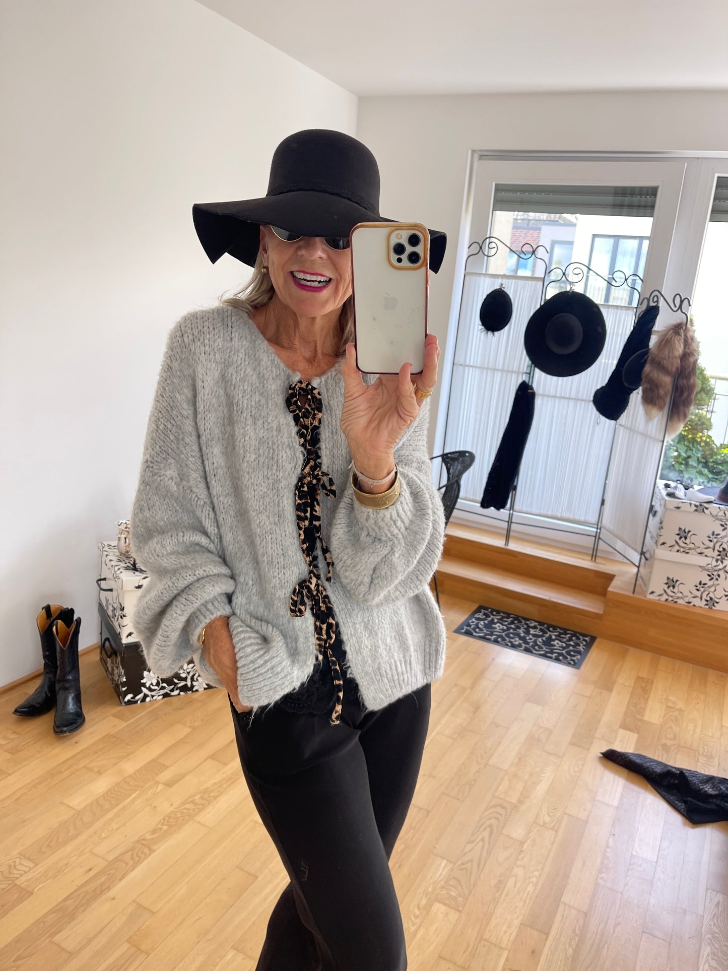 Jacke KOSCHKOSCH €89,90; perfekt und kuschelig für die Übergangszeit