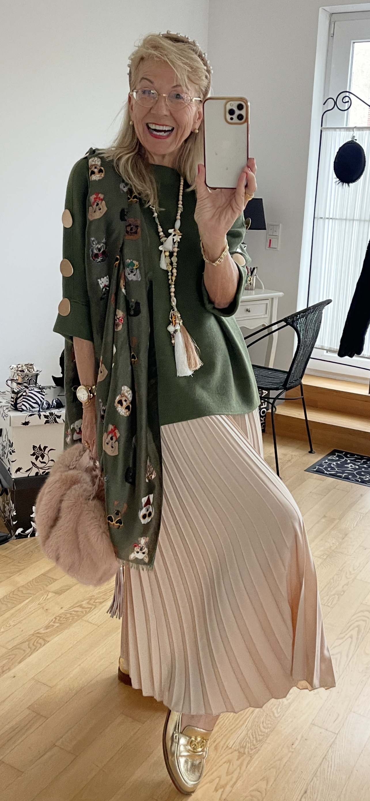 Kette BELEZA beige; ein tolles Accessoire!  „IM BLACK-FRIDAY OUTLET“ nur €29,90 statt €49,90