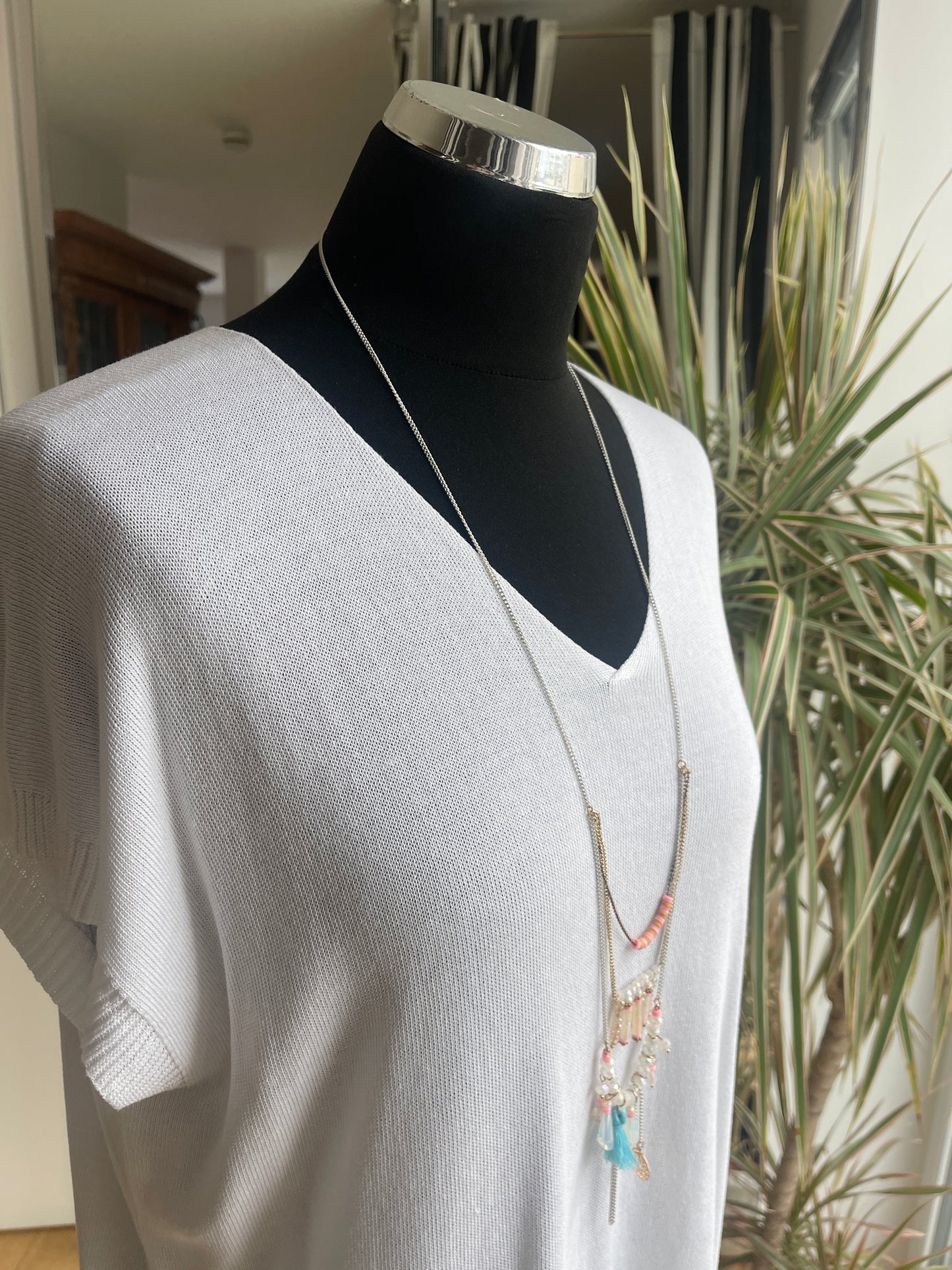 Oberteil LIVIA white €39,90 statt €69,90; edel, extravagant … ein tolles Basic-Teil