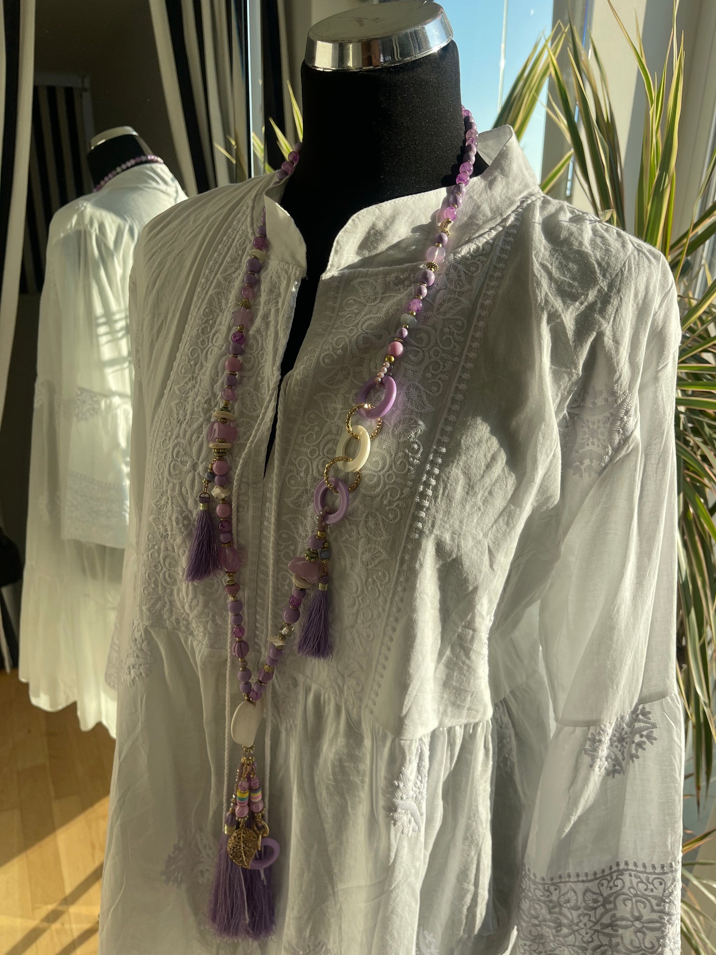 Kleid/Tunika BRAVO €59,90 statt €89,90; duftiger weißer Sommertraum
