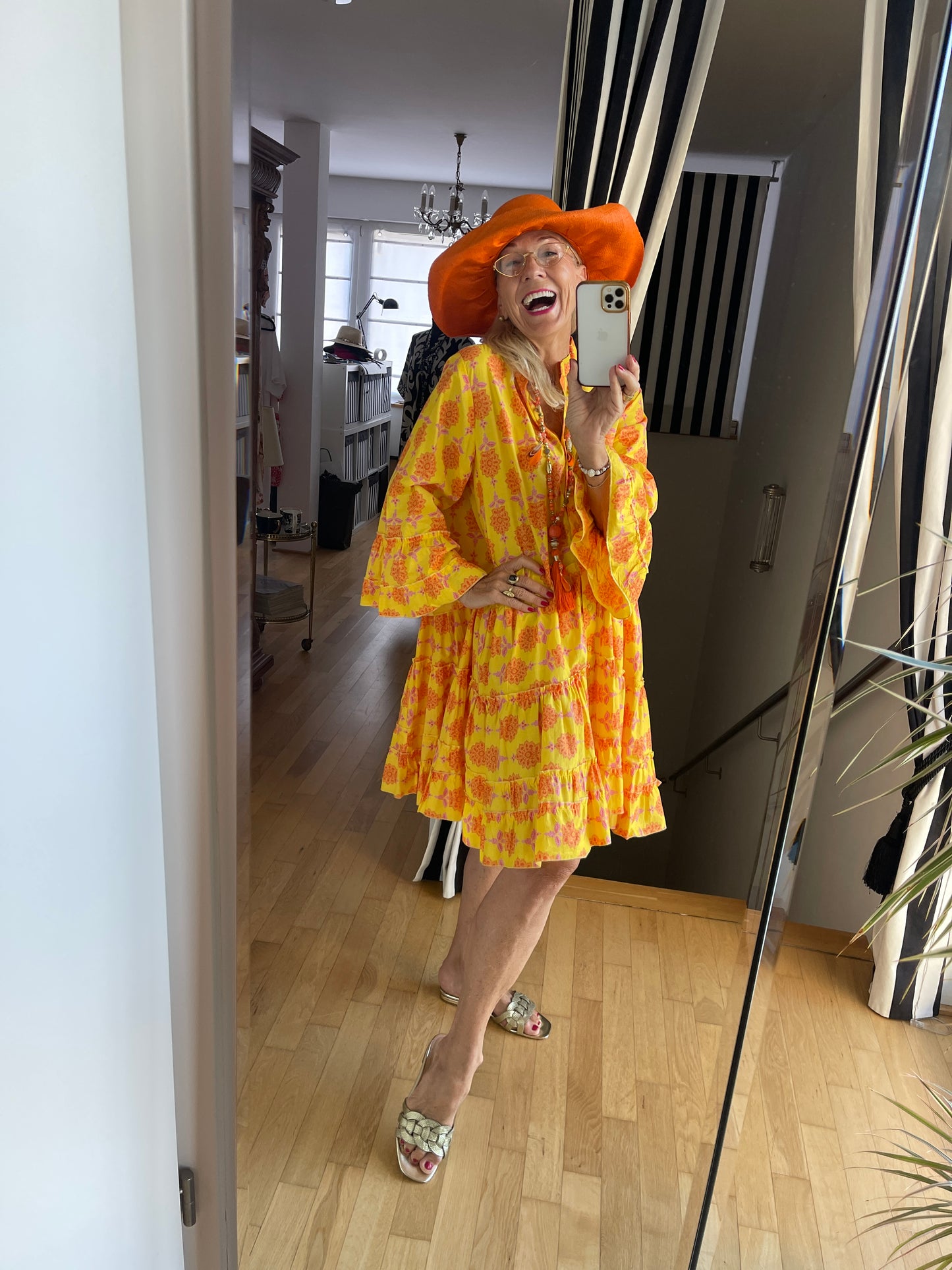 Tunika RICHY orange/yellow €59,90 statt €99,90 … so strahlend wie der Sonnenschein