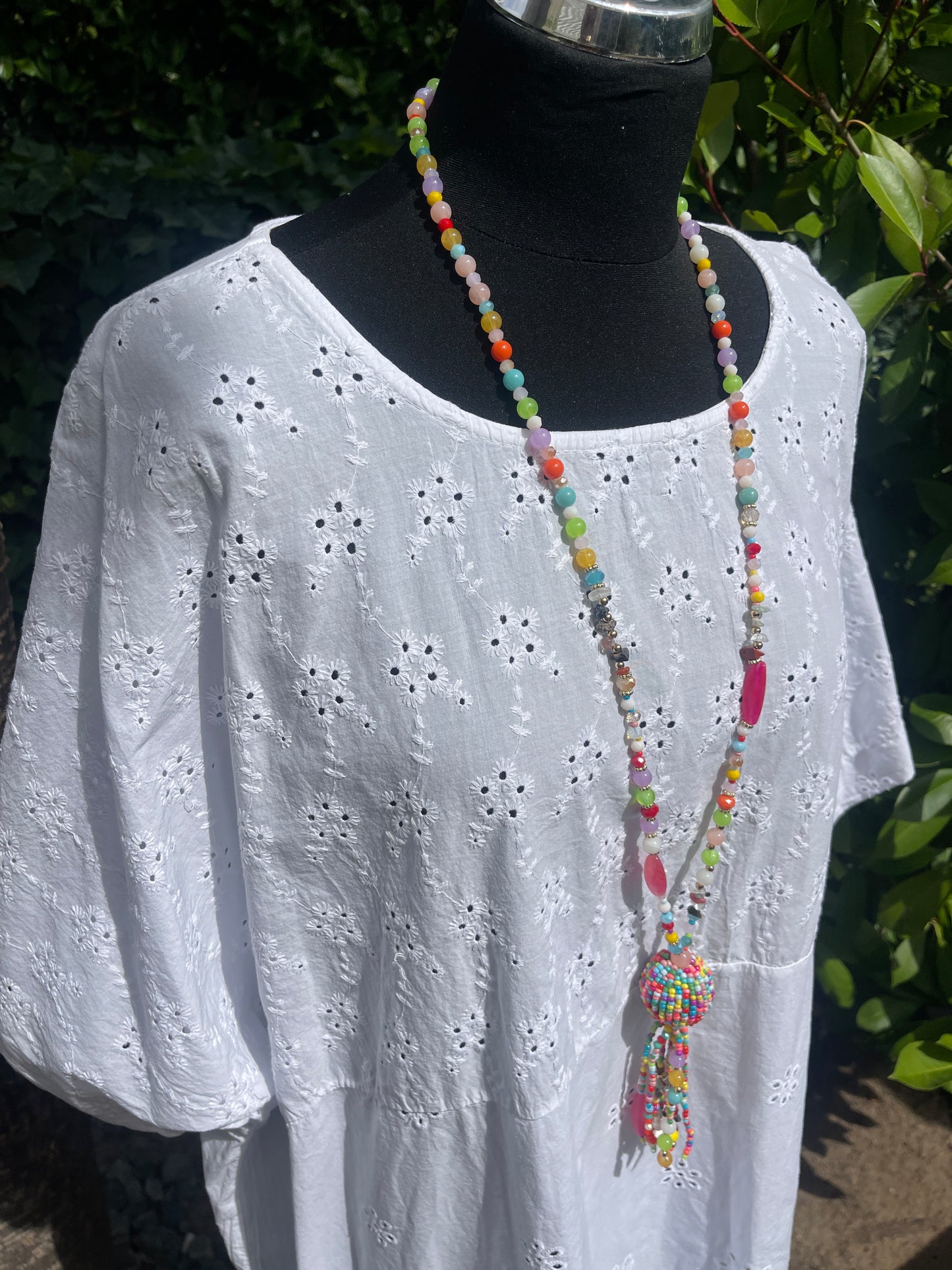 Tunika BLANKO white €59,90 statt €89,90; auch Kundinnen mit Genussgröße lieben modischen Style!!
