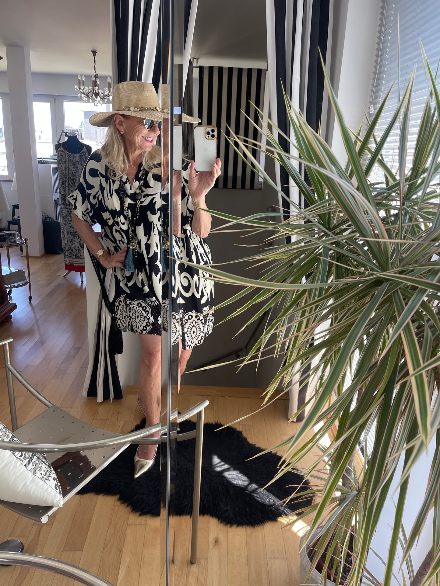 Tunika SULTA €89,90; ob als Longtunika oder als Kleid, das Modell ist einfach genial