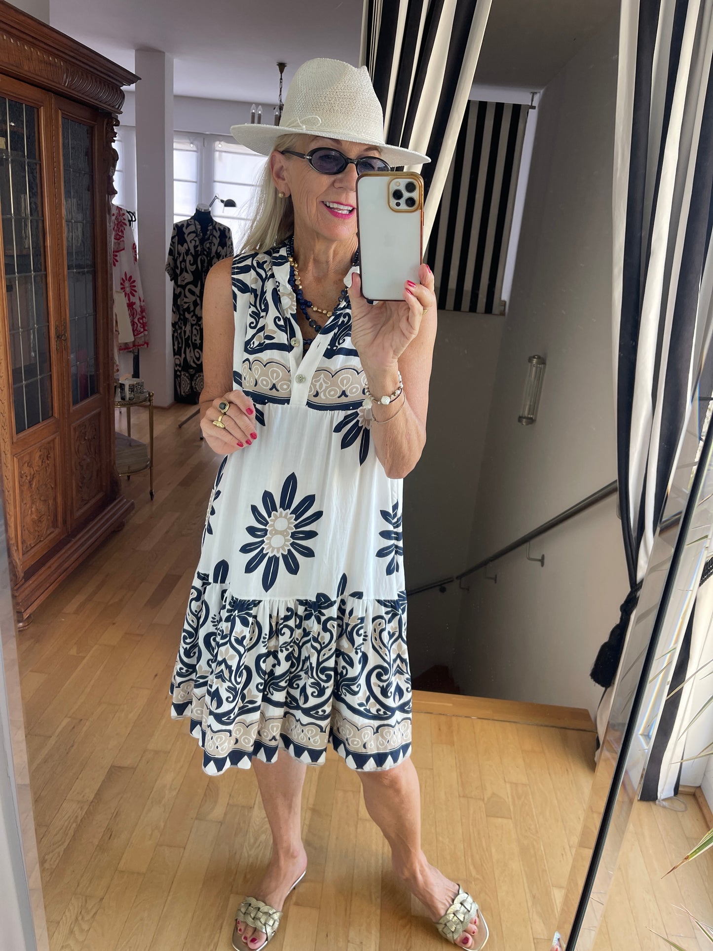 Kleid JONTE blue €49,90 statt €79,90… ein luftiger, sommerlicher Allrounder ☀️