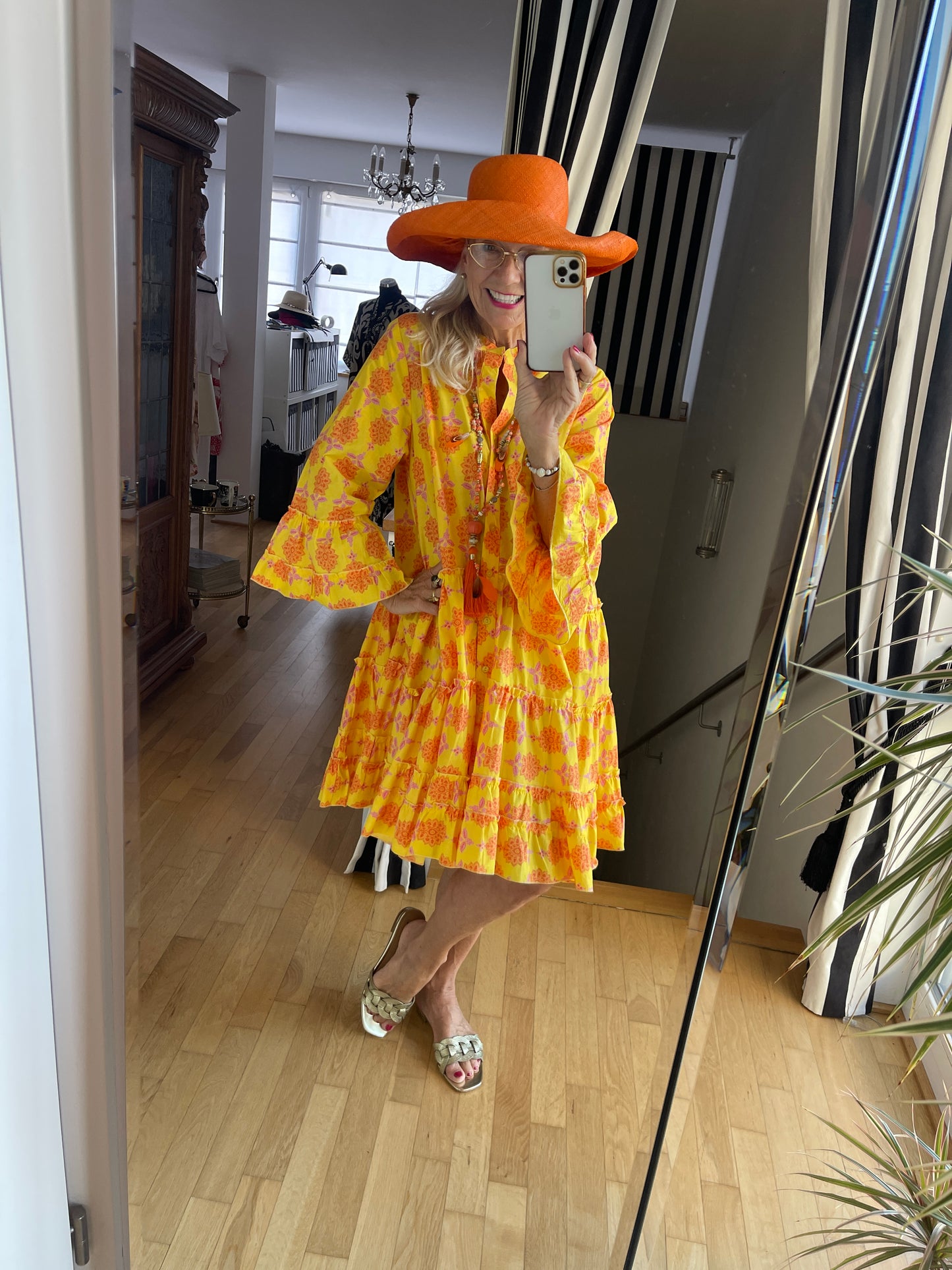 Tunika RICHY orange/yellow €59,90 statt €99,90 … so strahlend wie der Sonnenschein