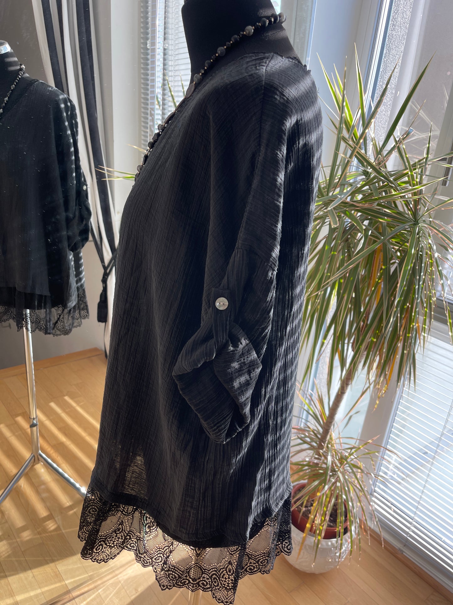 Tunika HELEN black; im Outlet €39,90 statt €69,90 .. so herrlich luftig