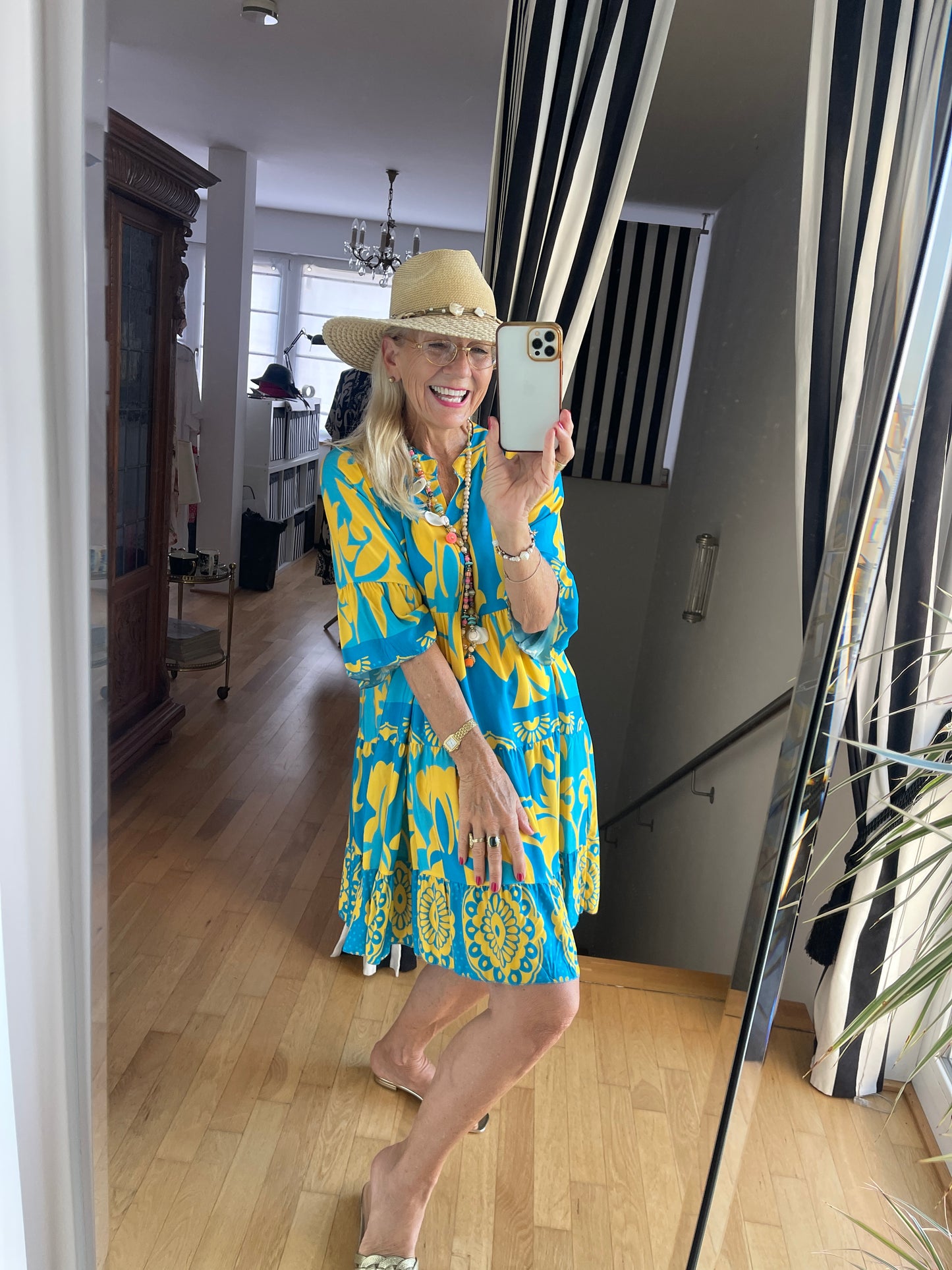 Kleid FALKO 59,90 statt €89,90; was für eine tolle Farbkombination!!!