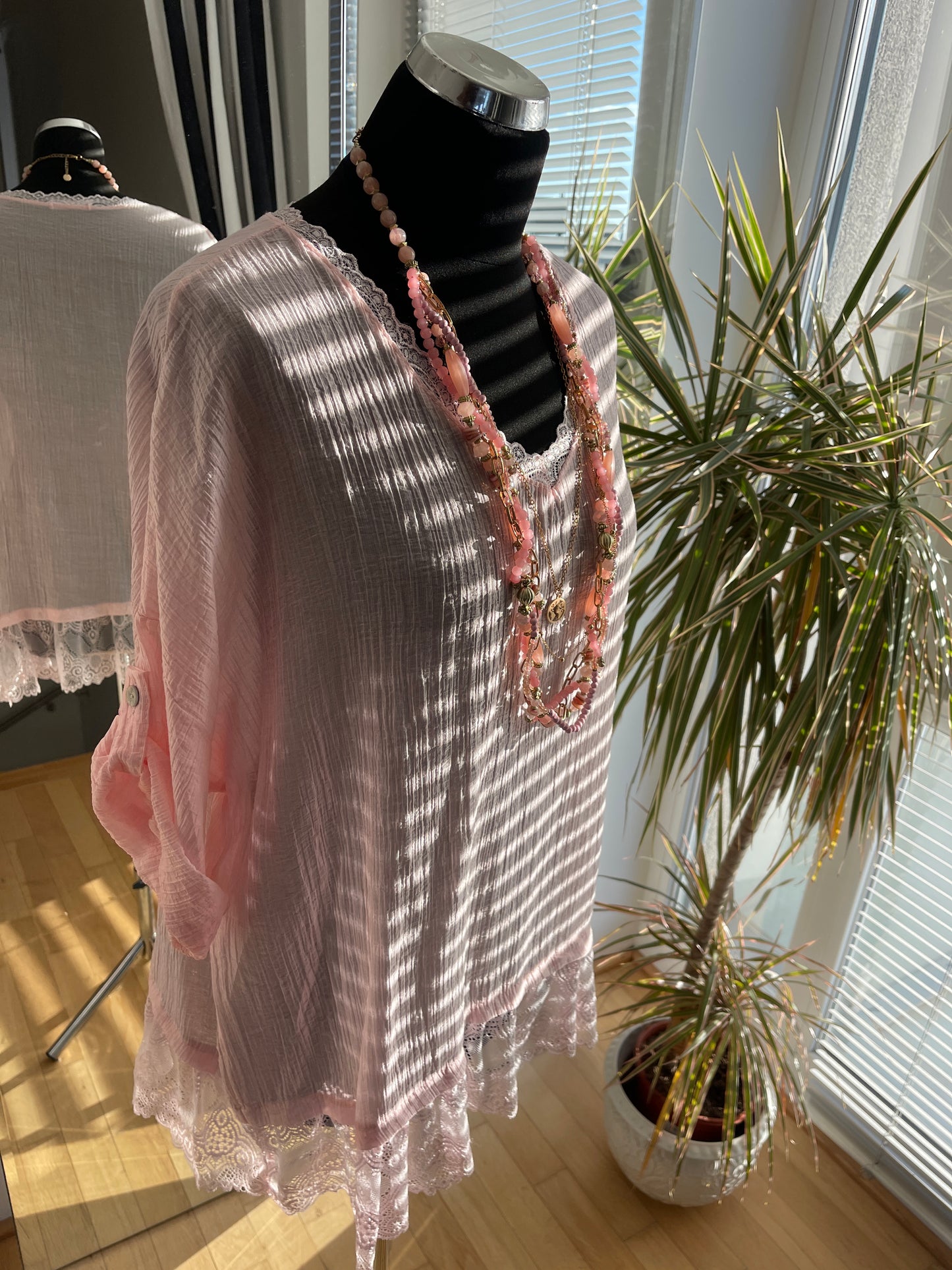 Tunika HELEN rose; €69,90 soo herrlich duftig, luftig.. und perfekt für XXL-Größen