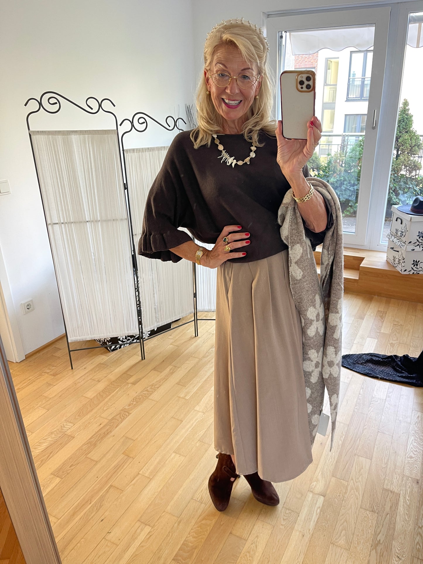 Pullover COLETTE schoko €69,90; edel, schick und so kuschelig