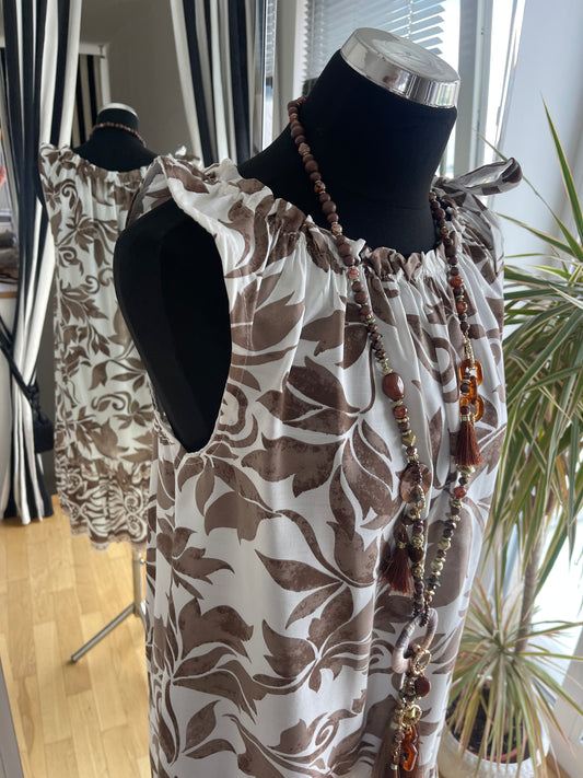 Kleid RICHI schoko €69,90; perfektes Sommerkleid
