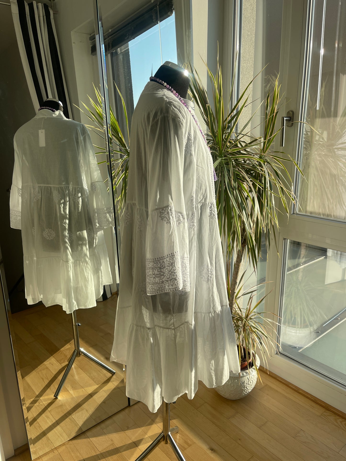 Kleid/Tunika BRAVO €59,90 statt €89,90; duftiger weißer Sommertraum