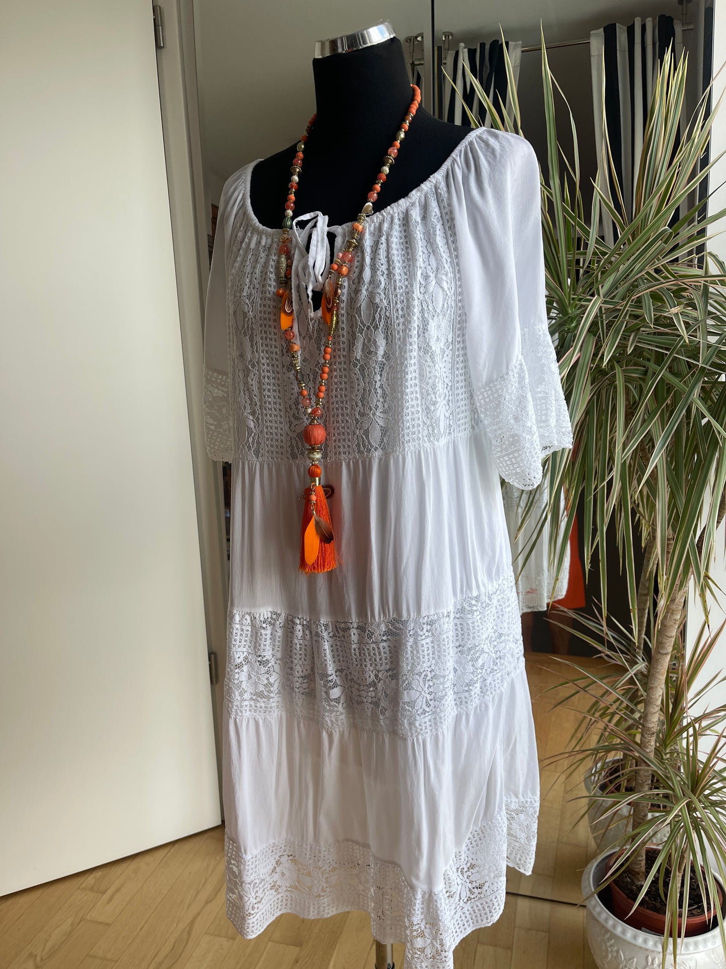 Kleid LEYLA white €79,90 jetzt €49,90… sommerlich luftig und herrlich unkompliziert