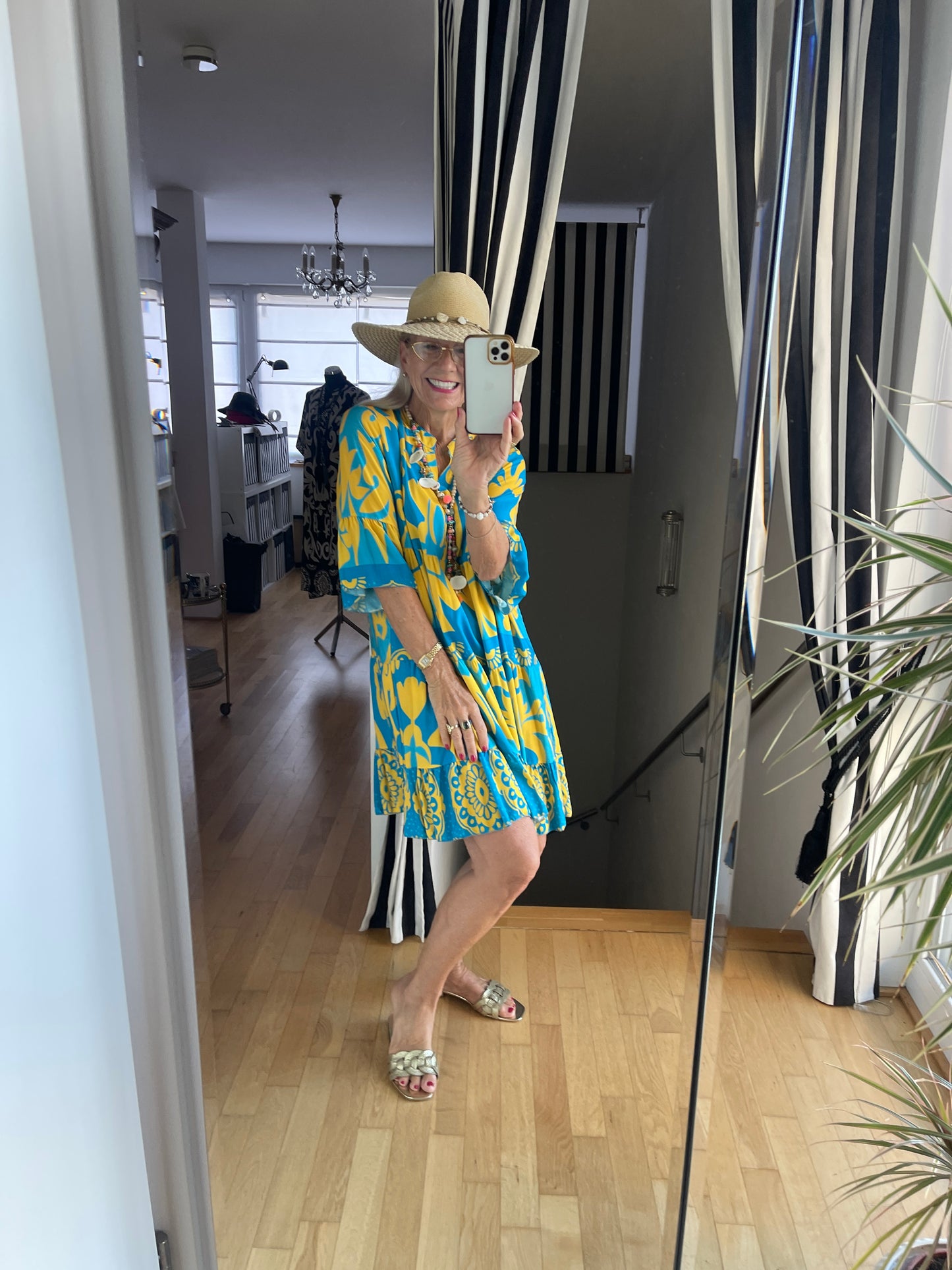 Kleid FALKO 59,90 statt €89,90; was für eine tolle Farbkombination!!!