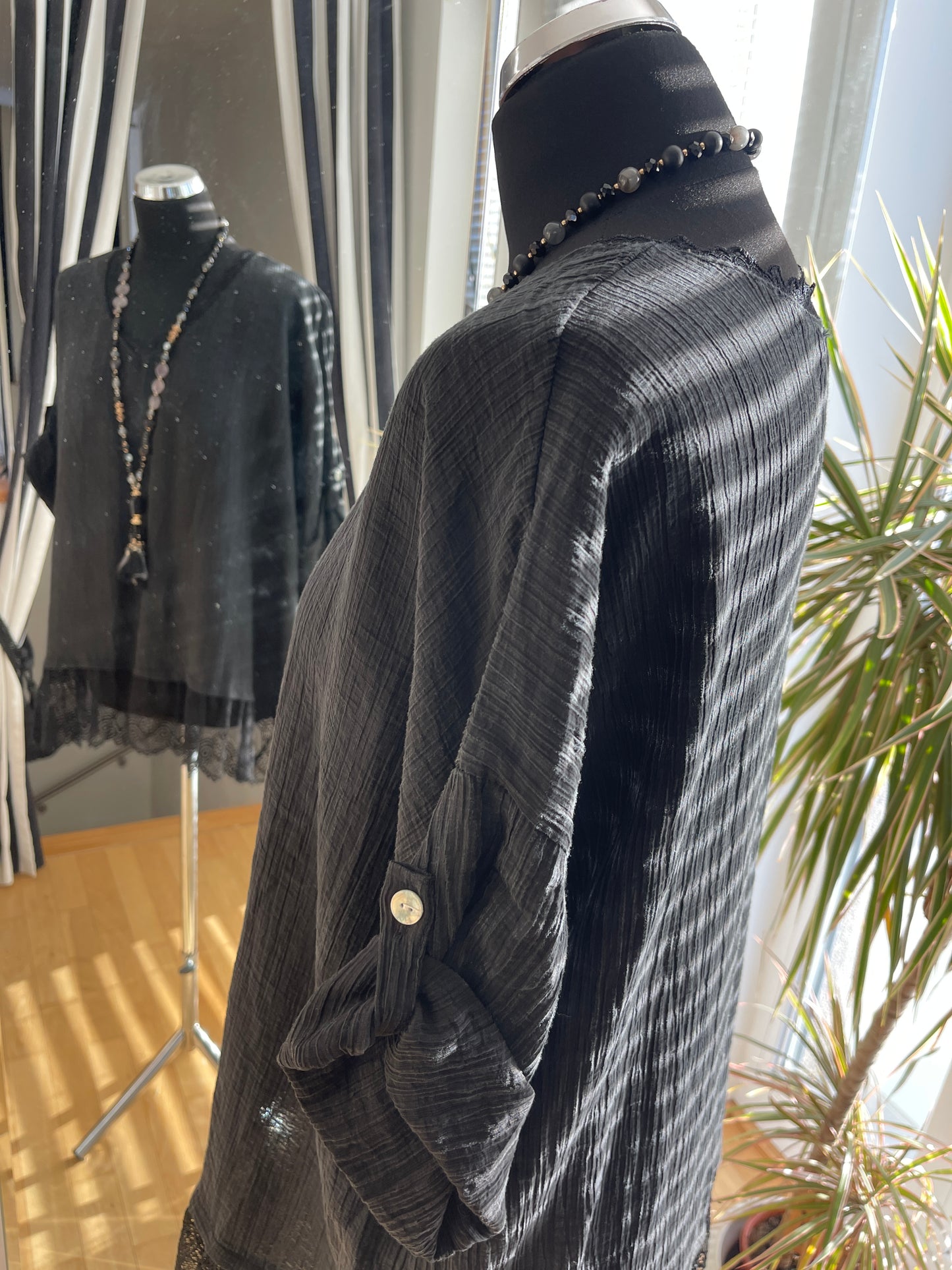 Tunika HELEN black; im Outlet €39,90 statt €69,90 .. so herrlich luftig