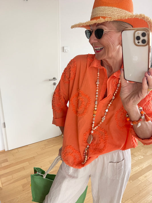 Bluse MARINA jetzt €69,90…. So genial!! Auch mal ein Fashion-Traum für XXL-Größen🧡