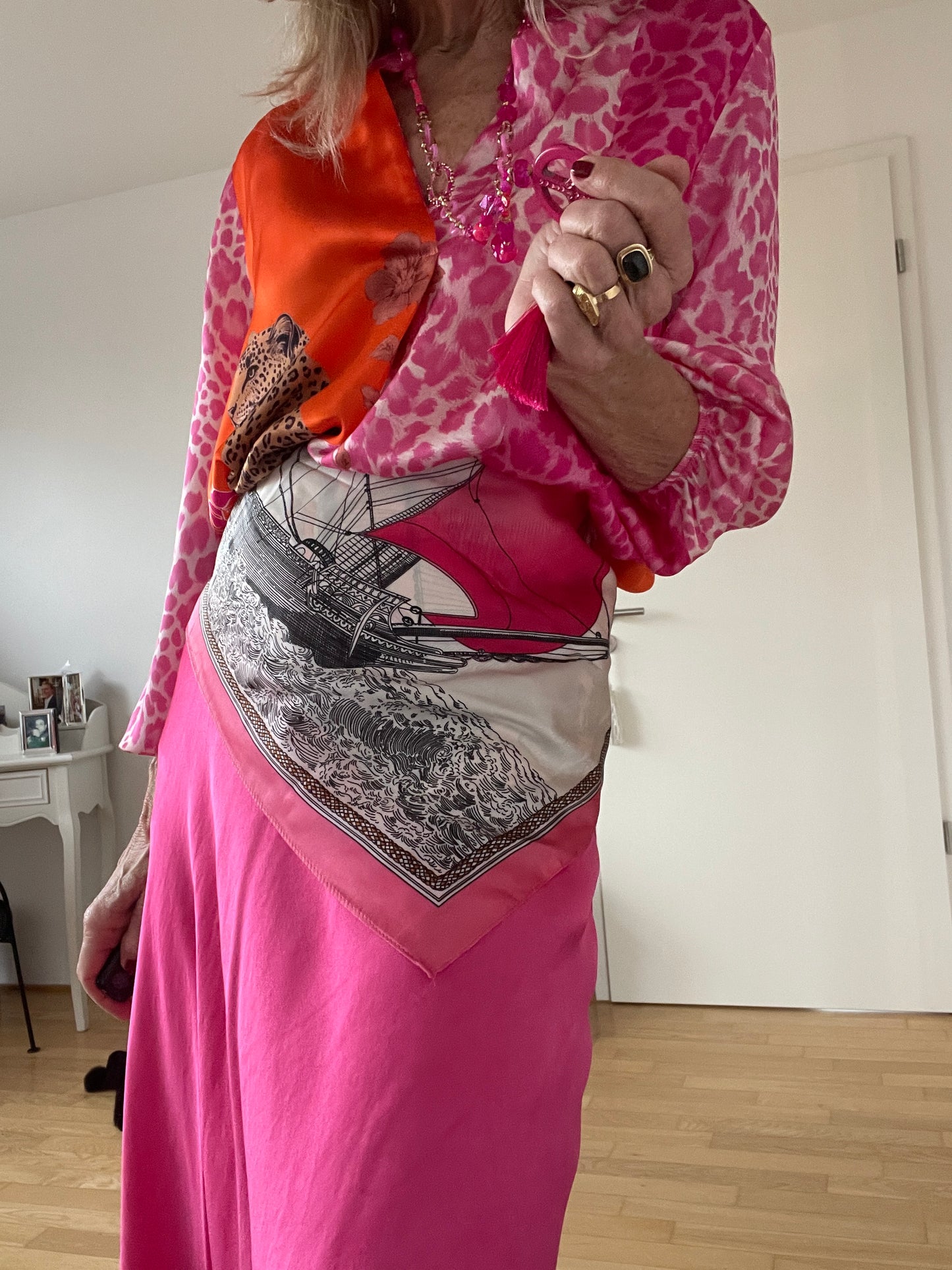 Schal( Nickituch) JASON €29,90 ; geniales Accessoire