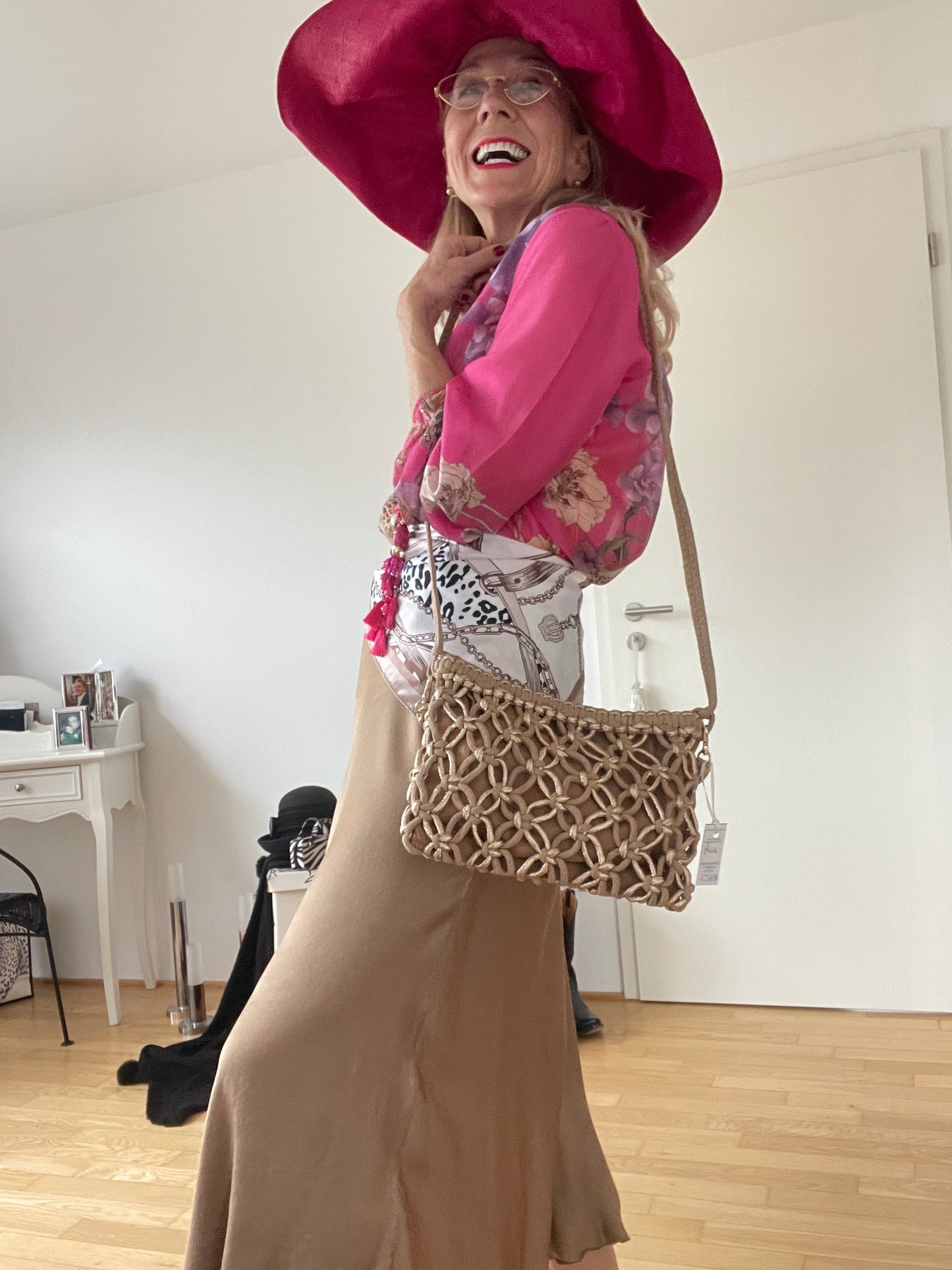 Tasche LUCIA beige/nougat €59,90