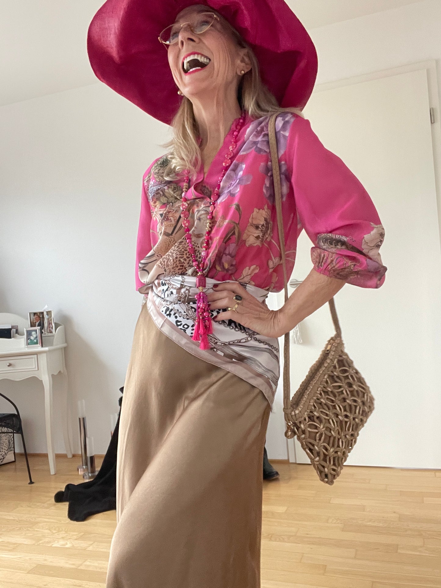 Tasche LUCIA beige/nougat €59,90