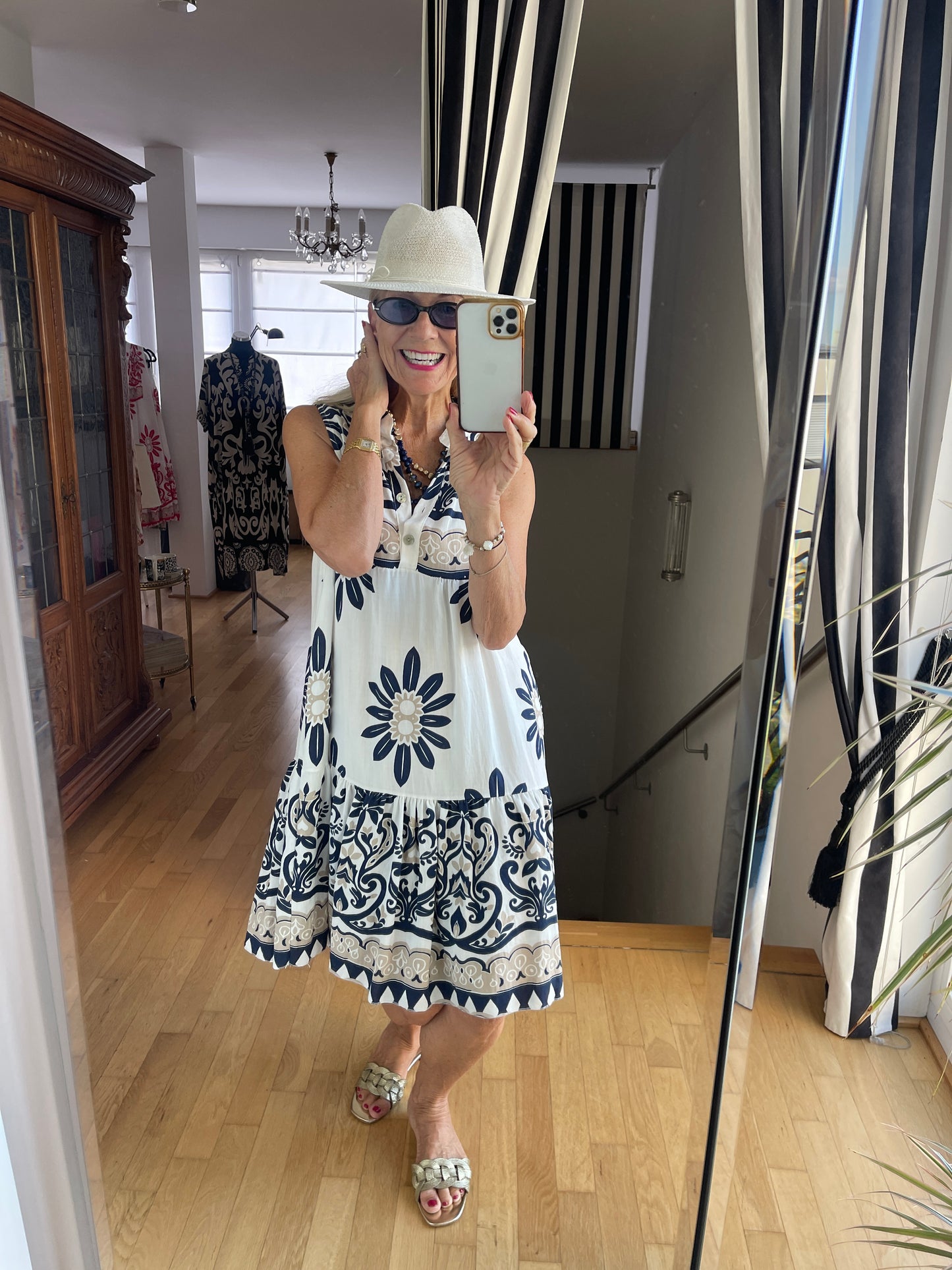Kleid JONTE blue €49,90 statt €79,90… ein luftiger, sommerlicher Allrounder ☀️